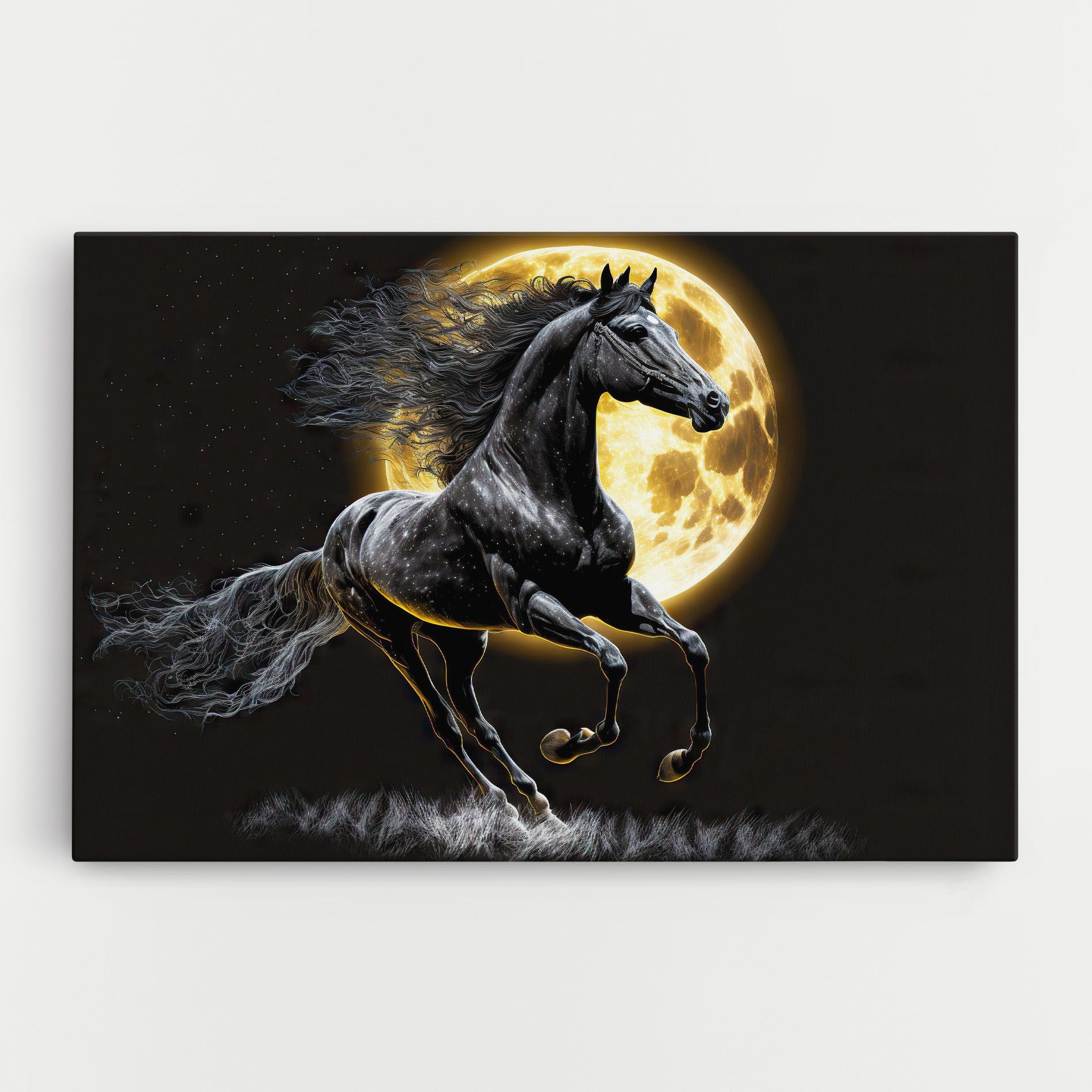 Gold Moon Horse mockup 0