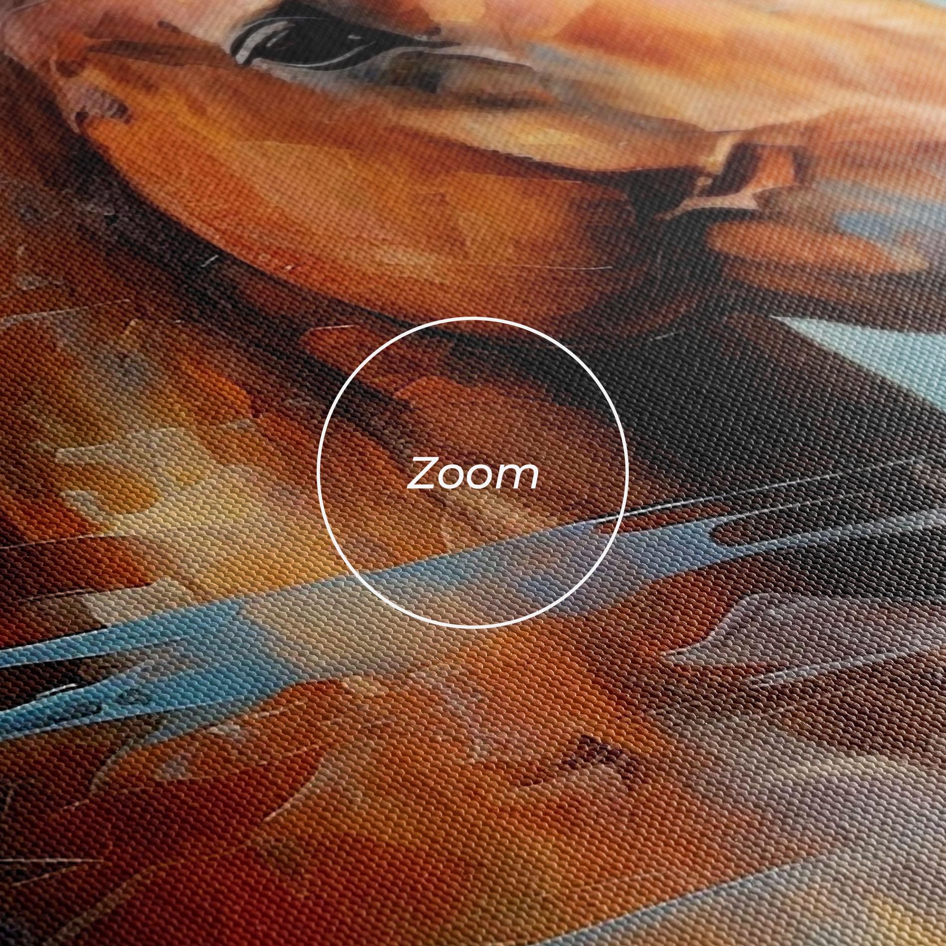 Tablou Canvas Beautiful Brown Horse mockup 3