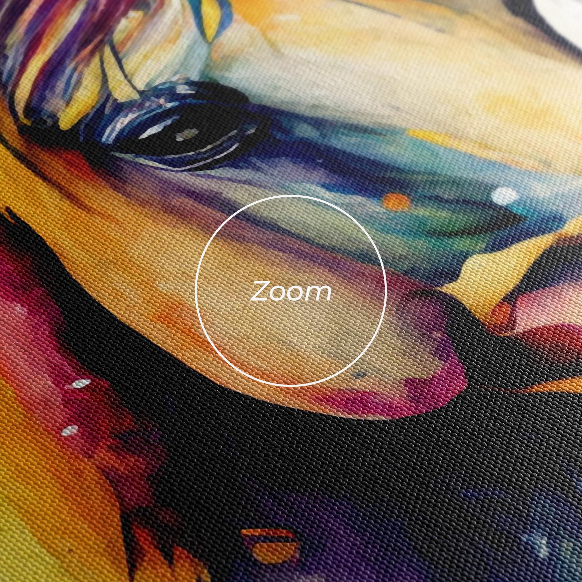 Tablou Canvas Colorful Horse mockup 3