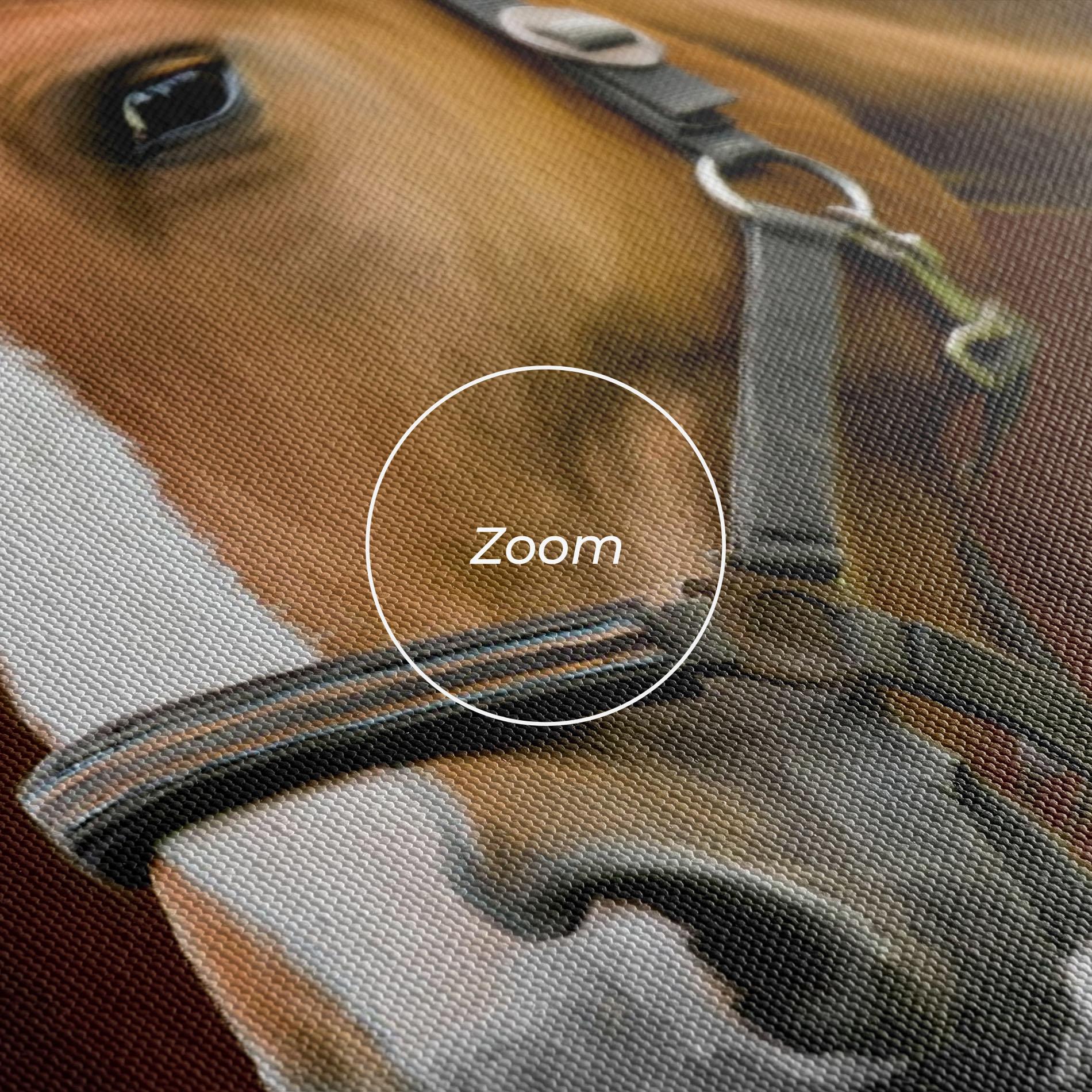 Tablou Canvas Digital Painted Horse mockup 3