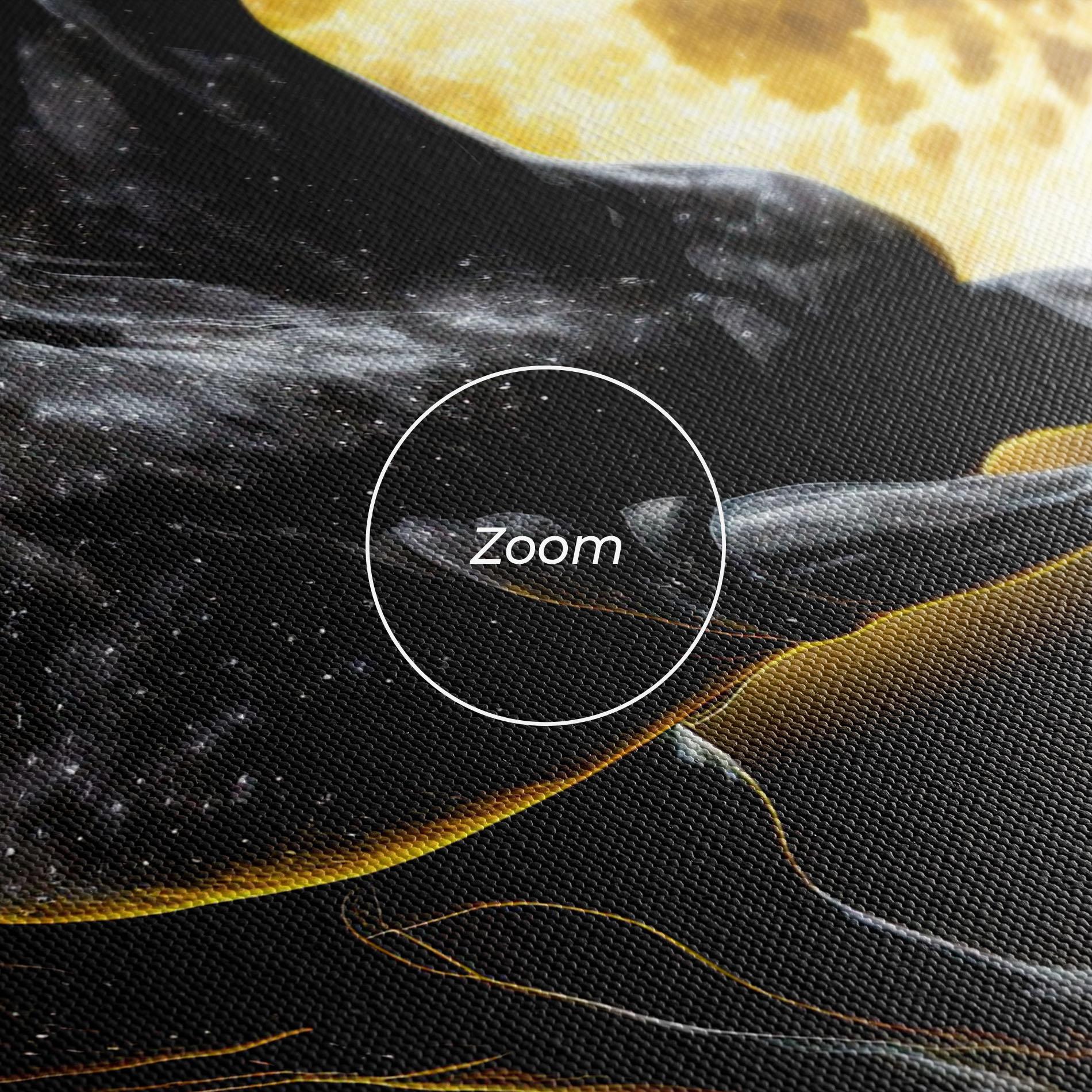 Tablou Canvas Gold Moon Horse mockup 3