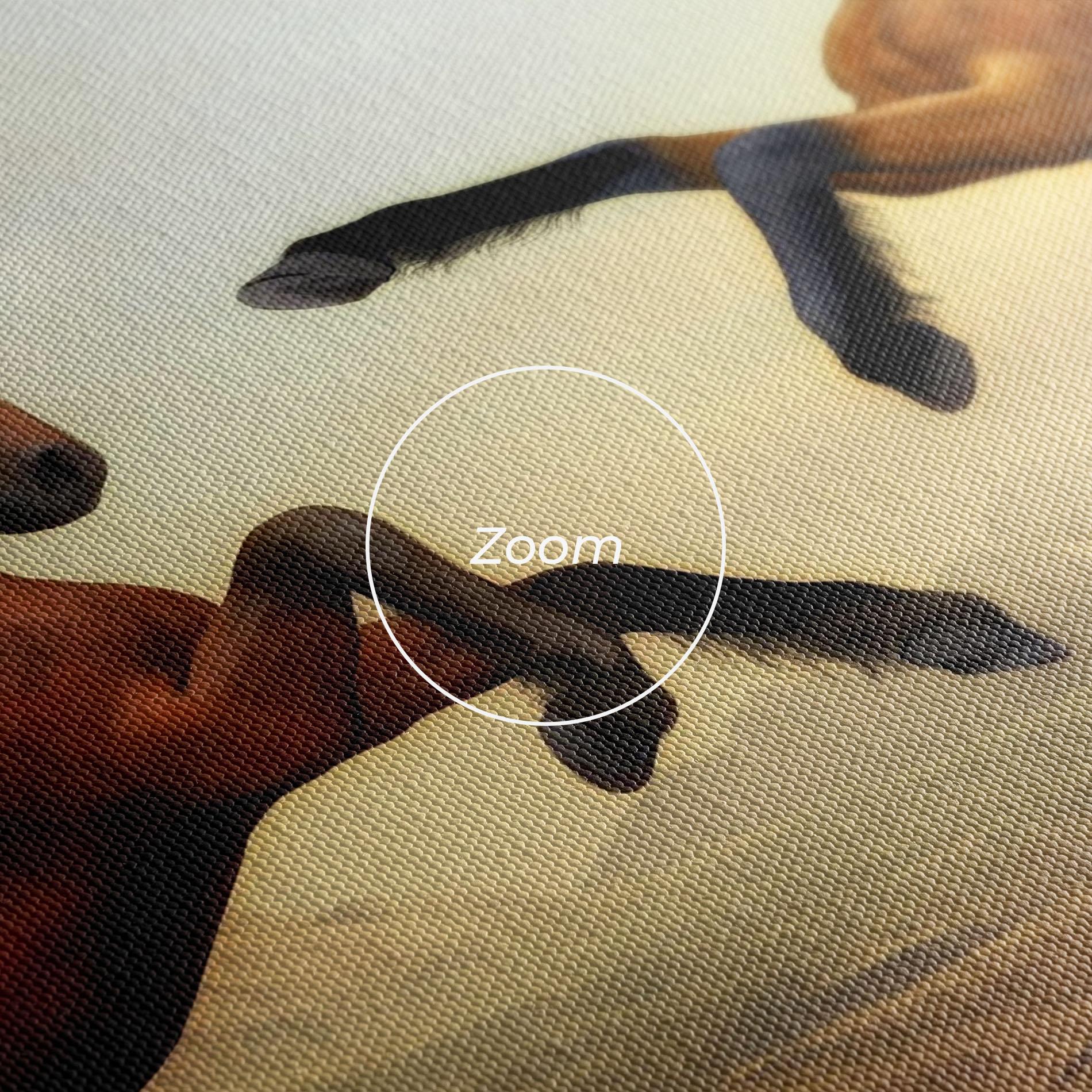 Tablou Canvas Two Horses mockup 3