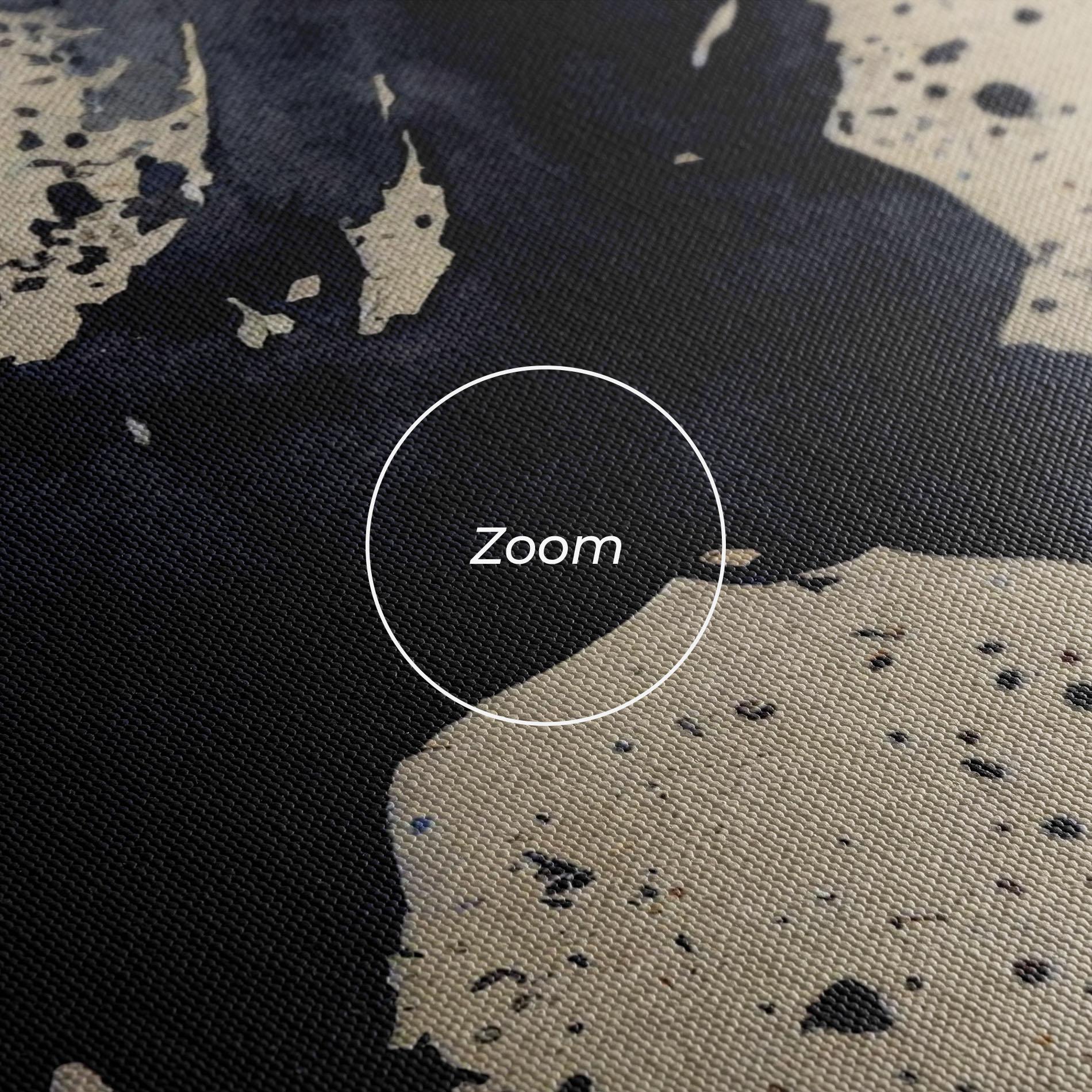 Tablou Canvas Watercolor Black Horse mockup 3