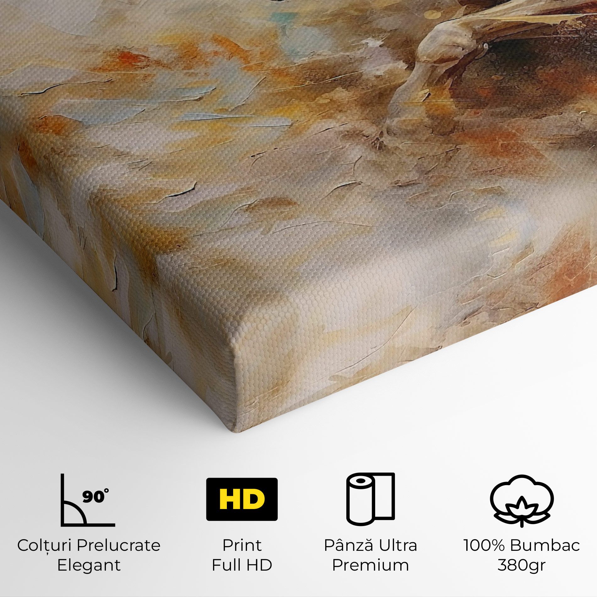 Brown Horse Running mockup 4