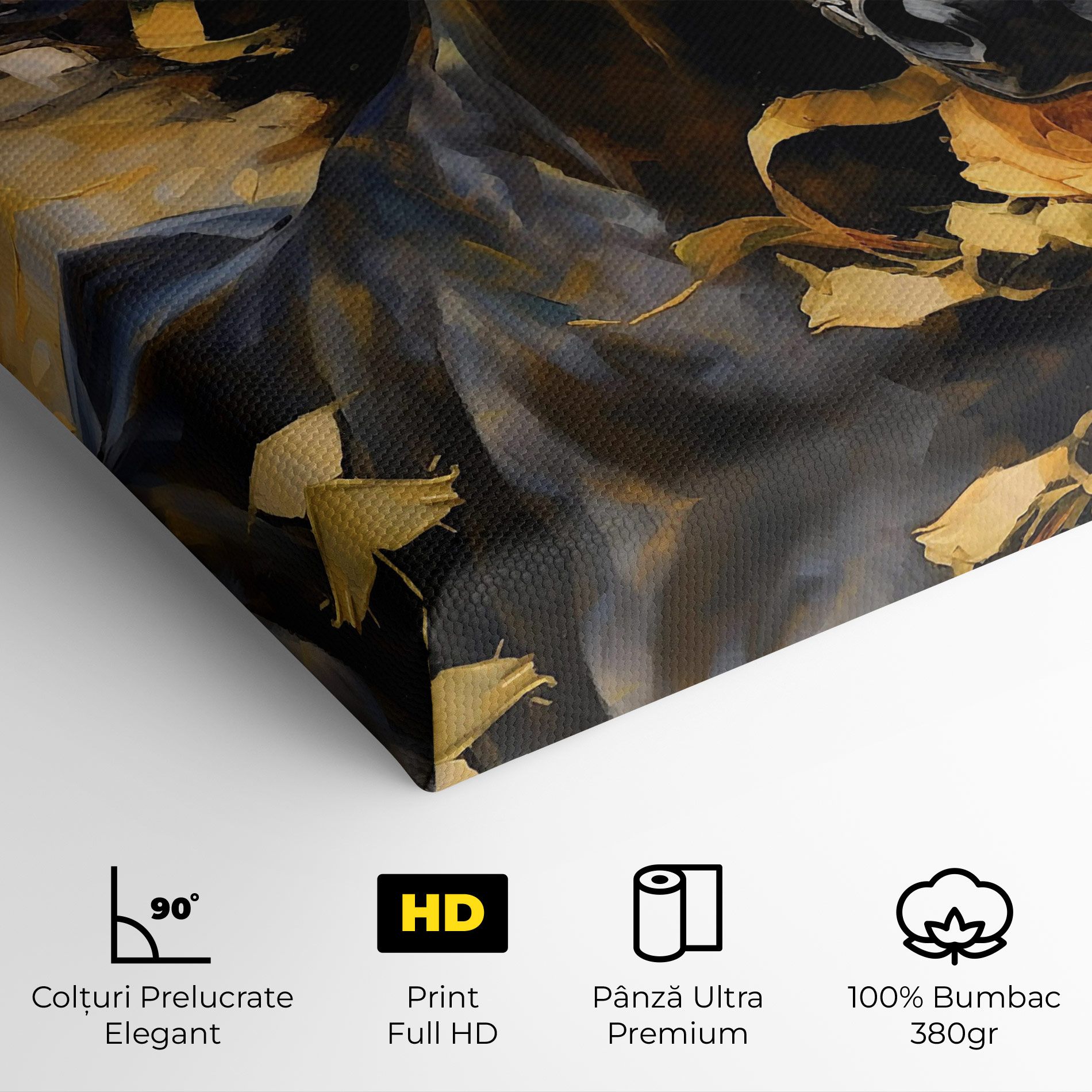 Yellow Roses Horse mockup 4