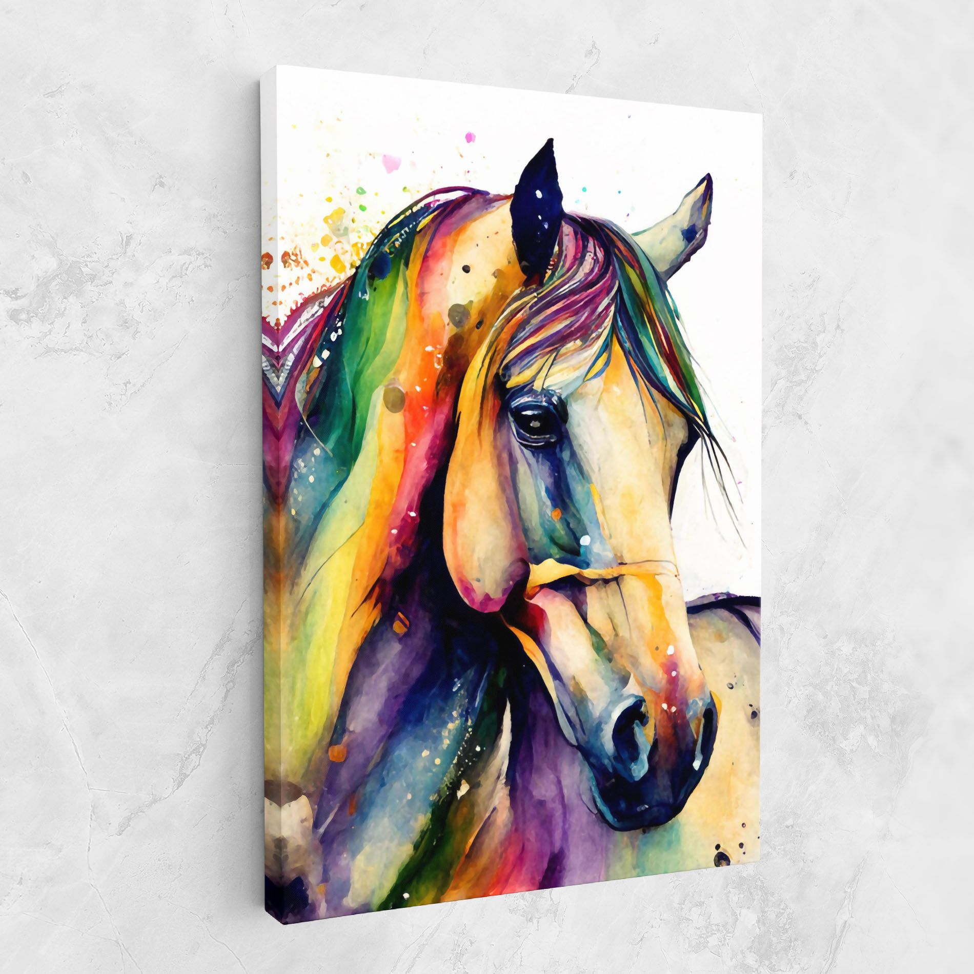 Colorful Horse mockup 1