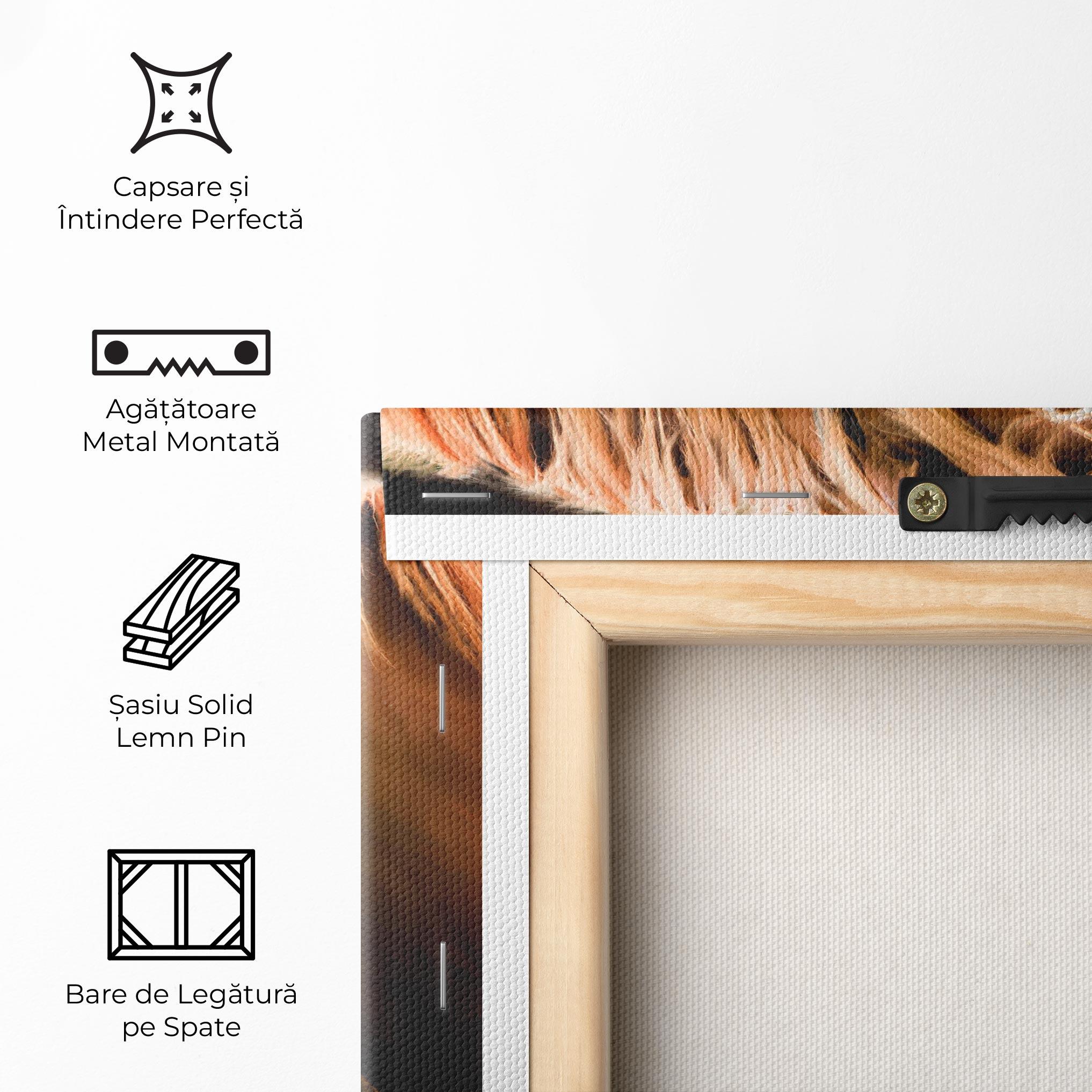 Tablou Canvas Digital Painted Horse mockup 5