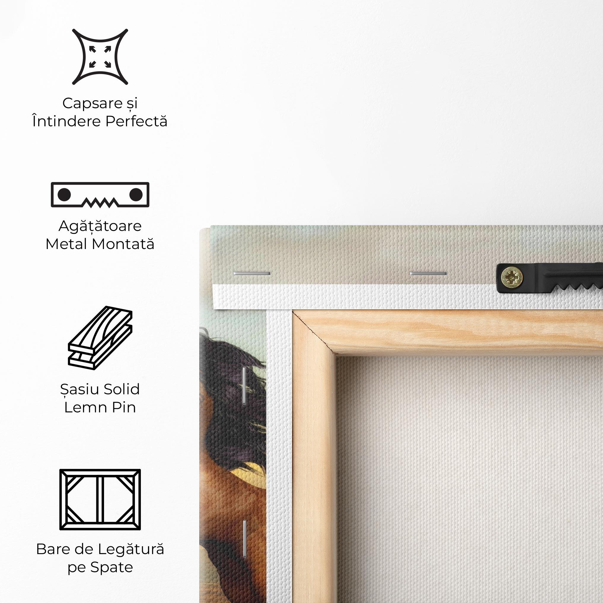 Tablou Canvas Two Horses mockup 5