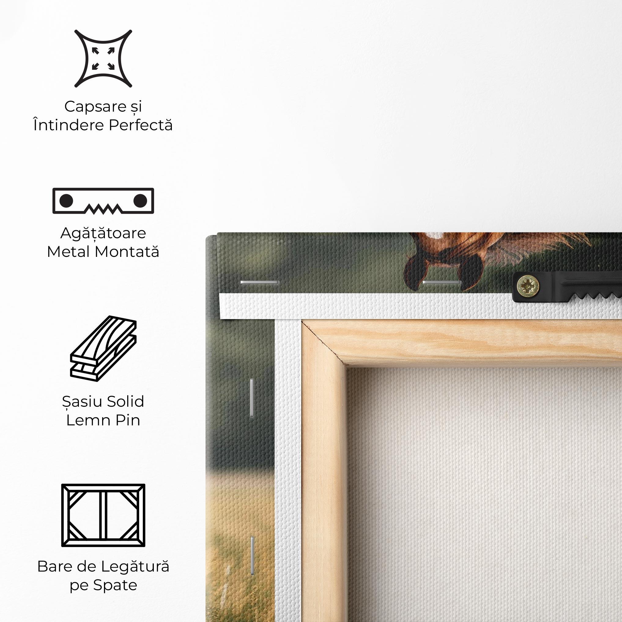 Tablou Canvas Wild Horse Running mockup 5