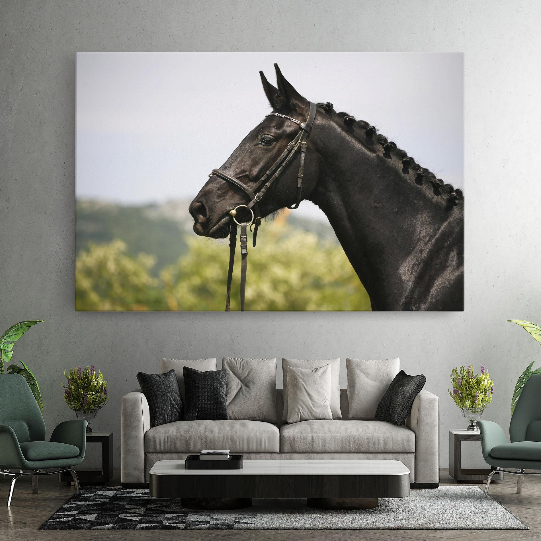 Tablou Canvas Big Ear Horse mockup 7