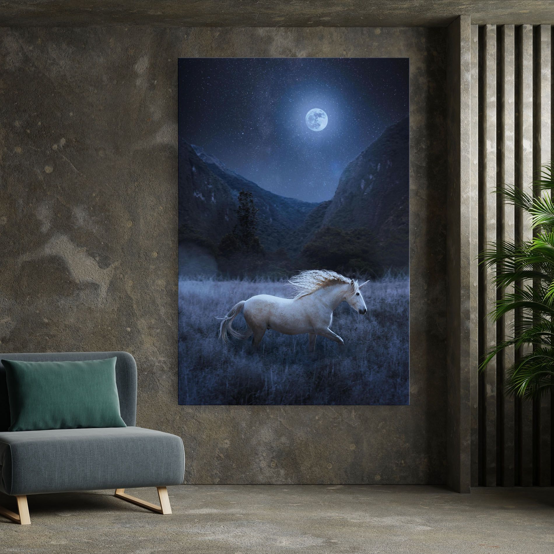Blue Moon Unicorn mockup 7