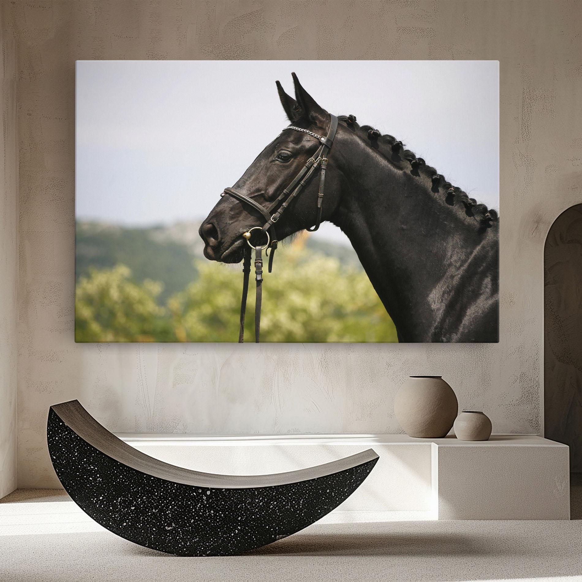 Tablou Canvas Big Ear Horse mockup 8