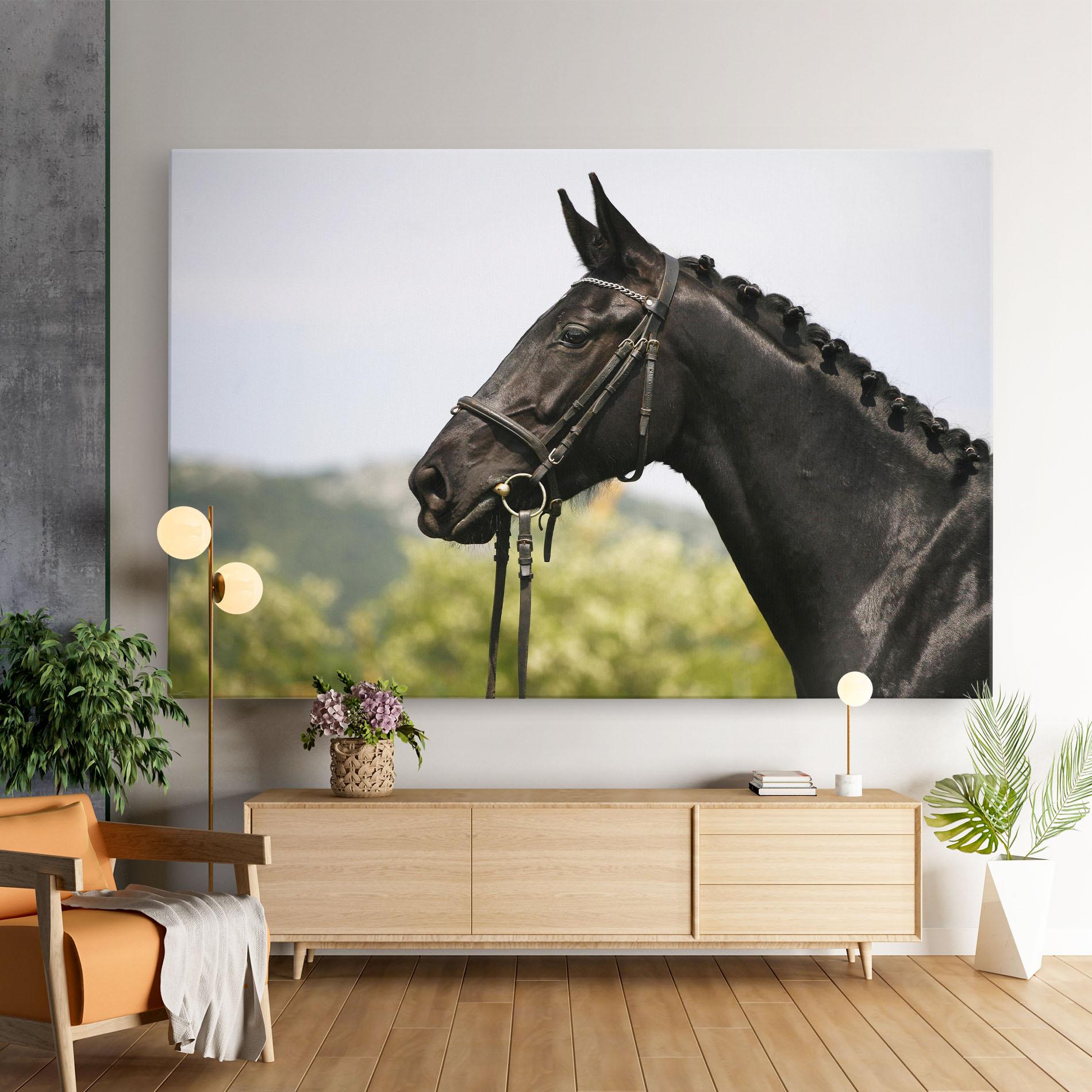 Tablou Canvas Big Ear Horse mockup 9