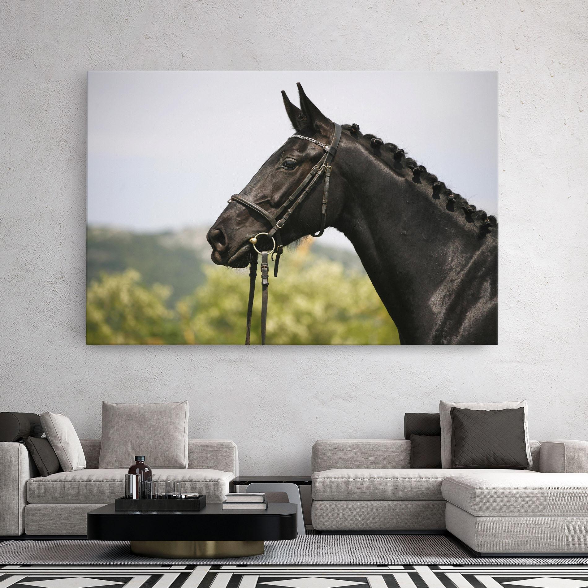 Tablou Canvas Big Ear Horse mockup 2