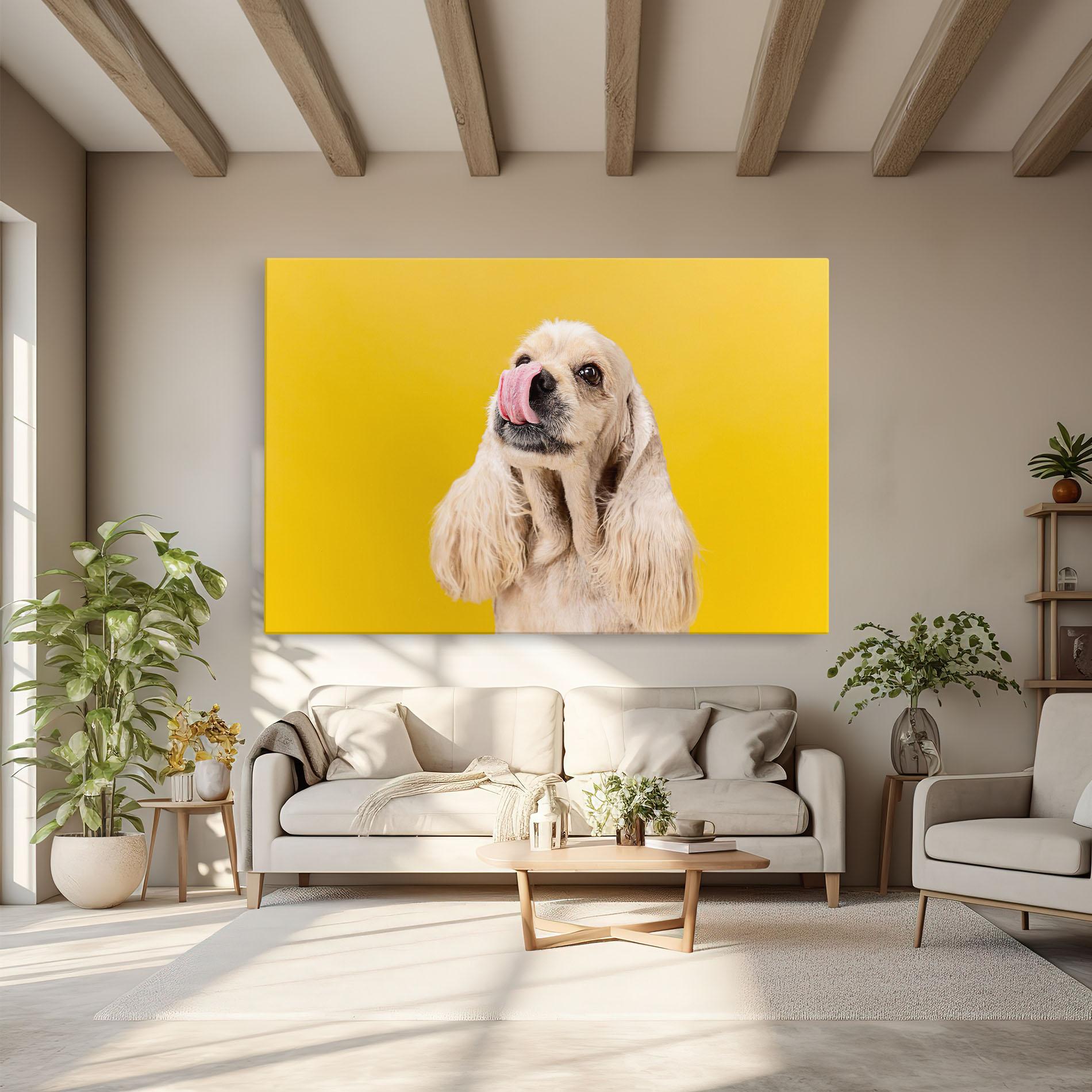 Tablou Canvas American Spaniel mockup 6