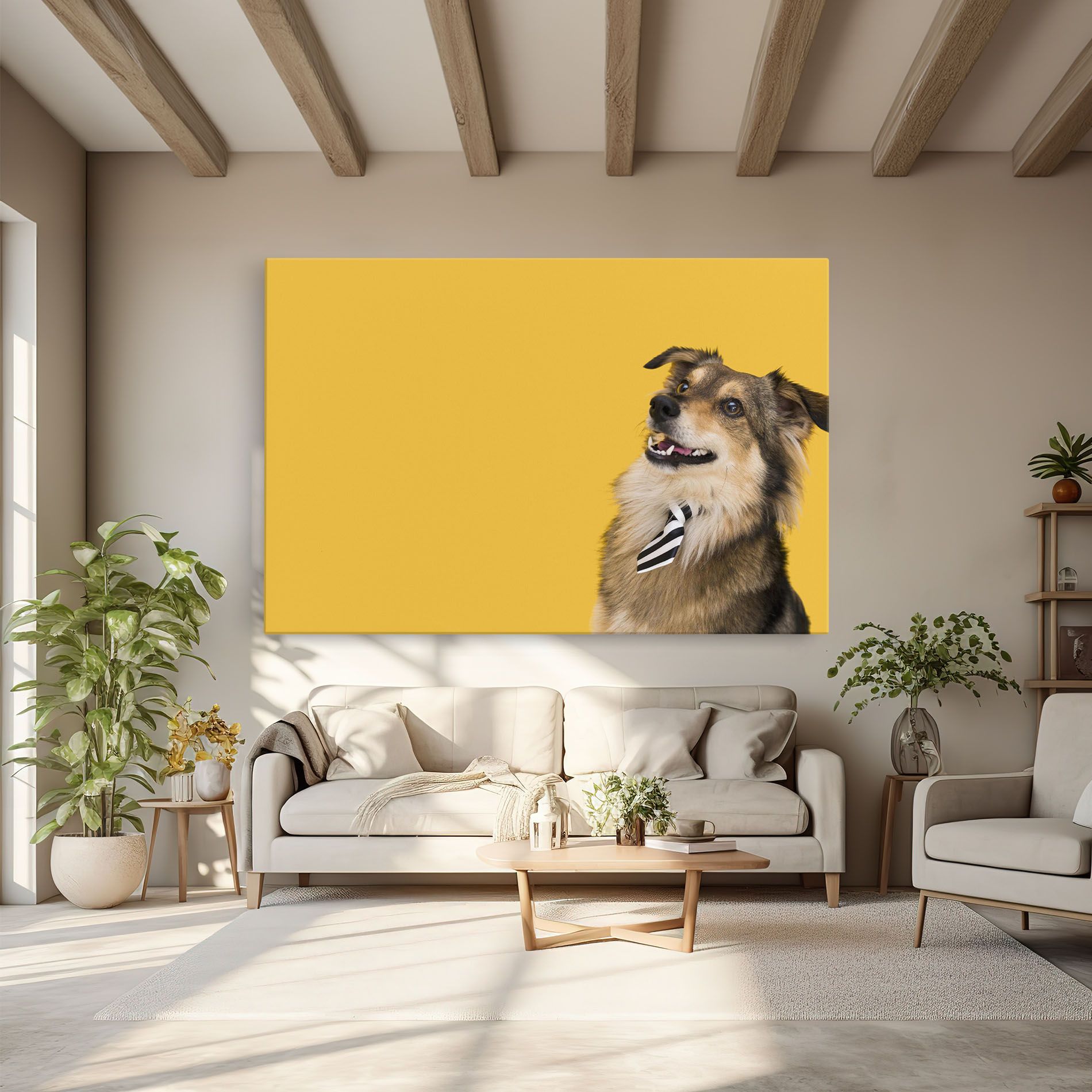 Cute Smiling Dog mockup 6