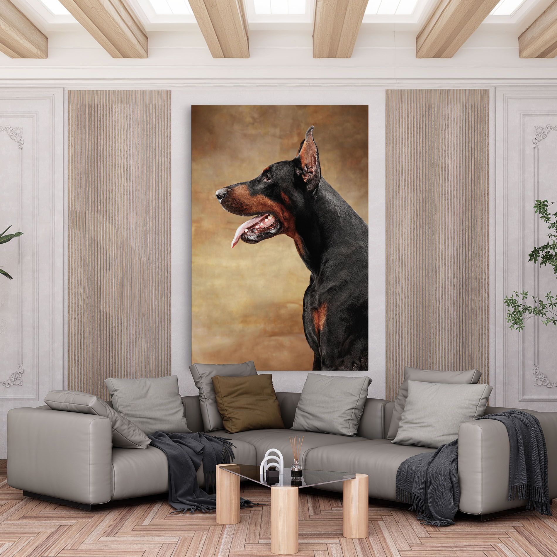 Doberman Pinscher mockup 6