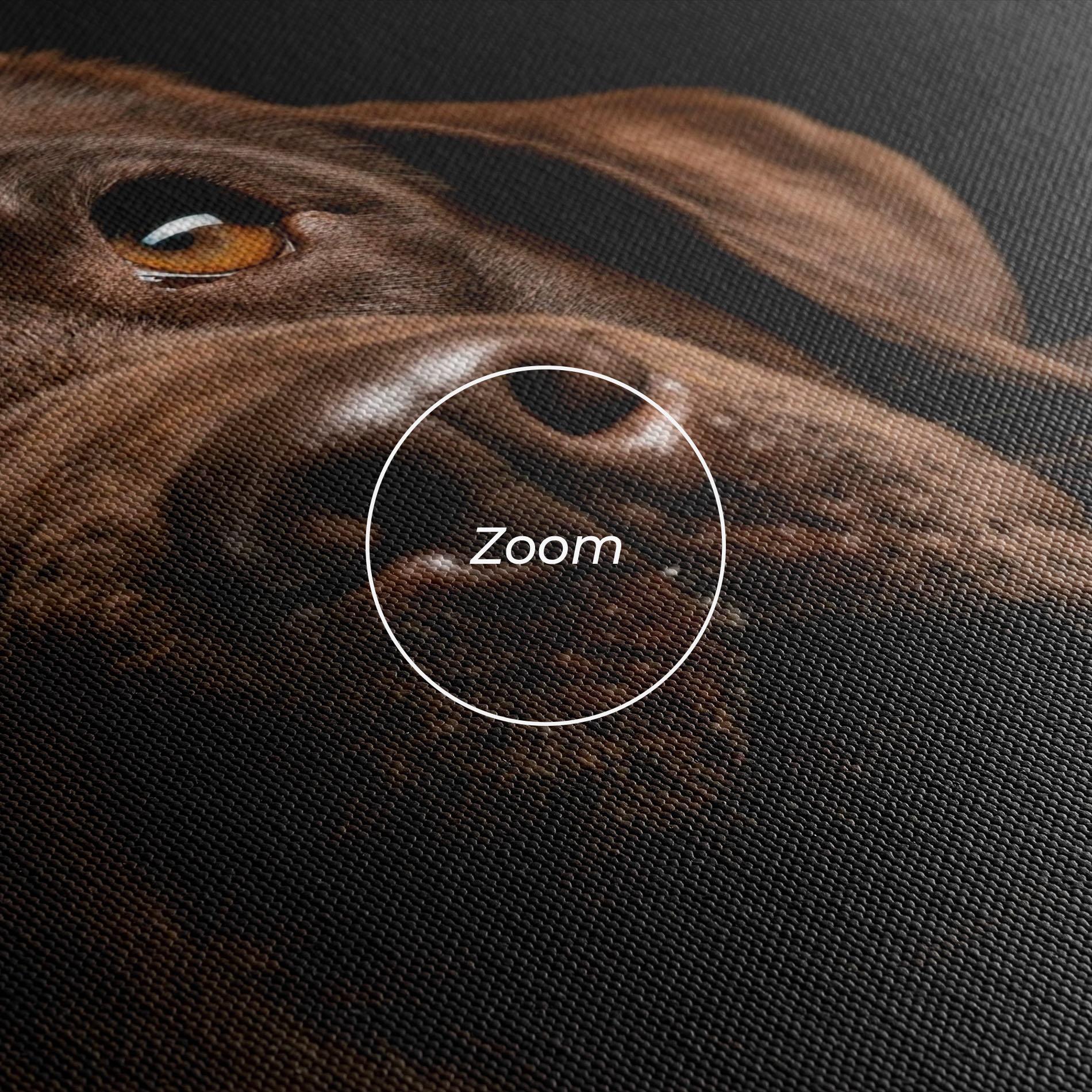 Tablou Canvas Brown Labrador mockup 3