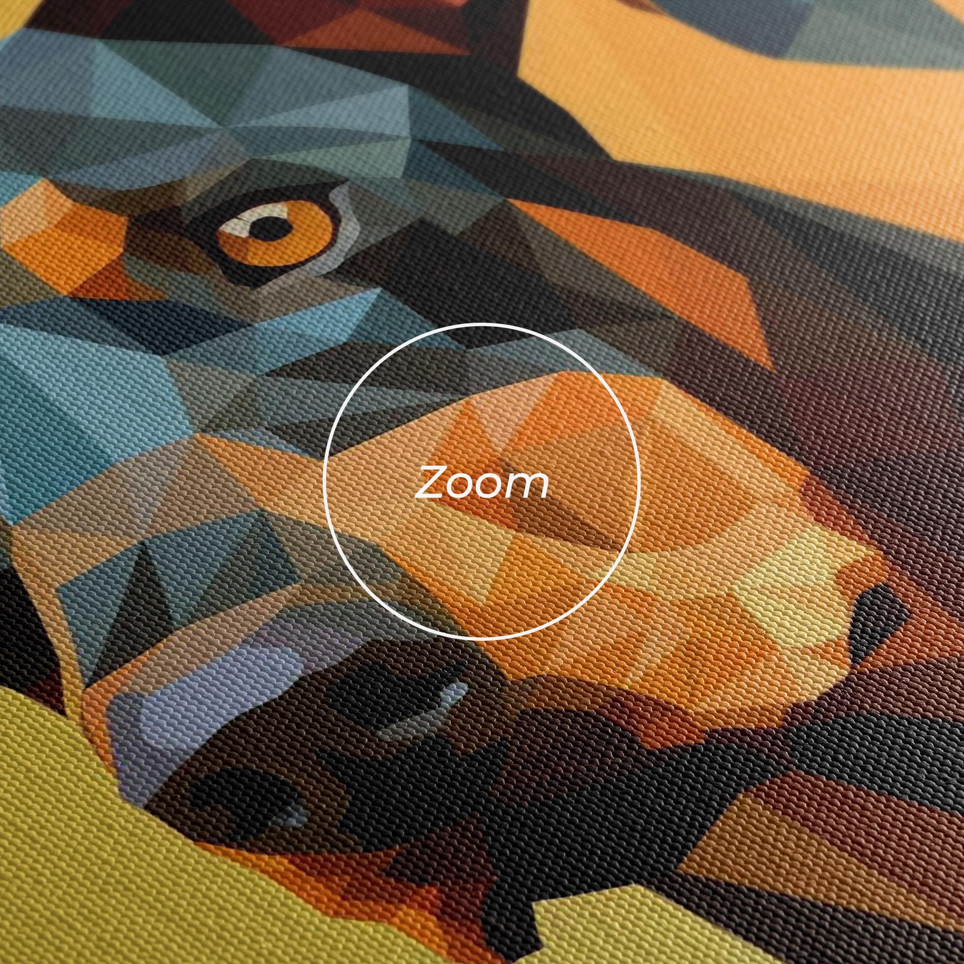 Tablou Canvas Digital Art Dog mockup 3