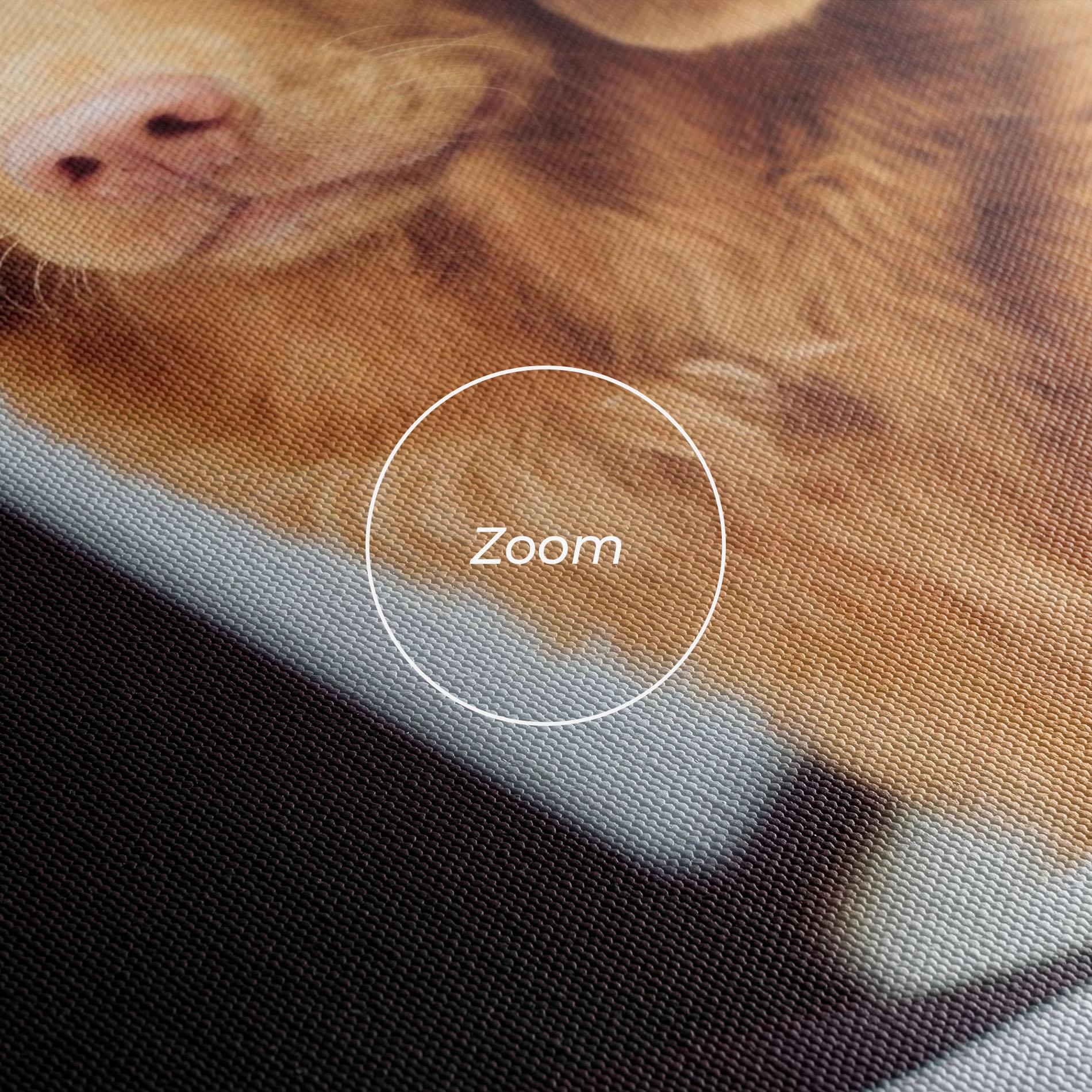 Tablou Canvas Learning Dog mockup 3