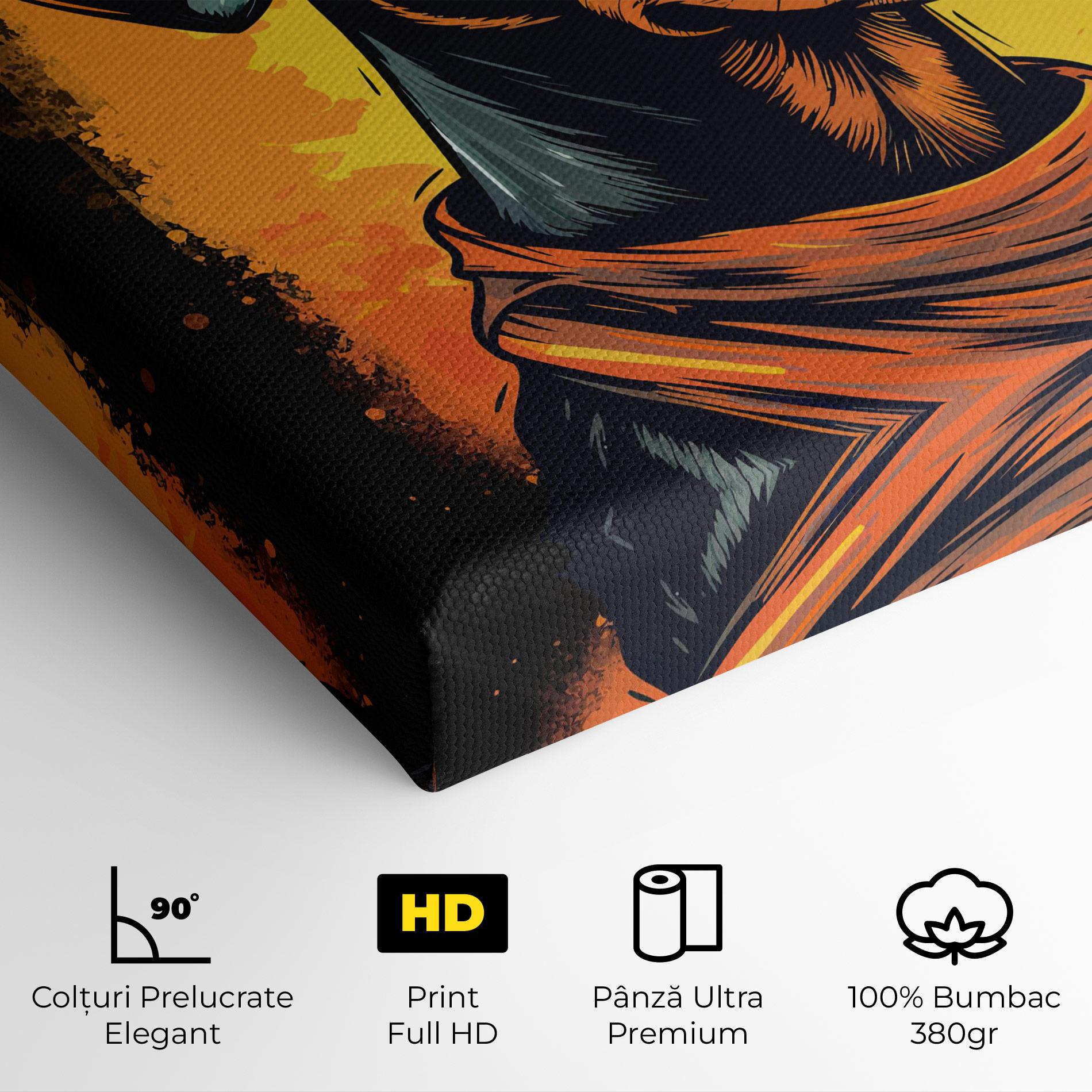 Tablou Canvas Cool Dog mockup 4