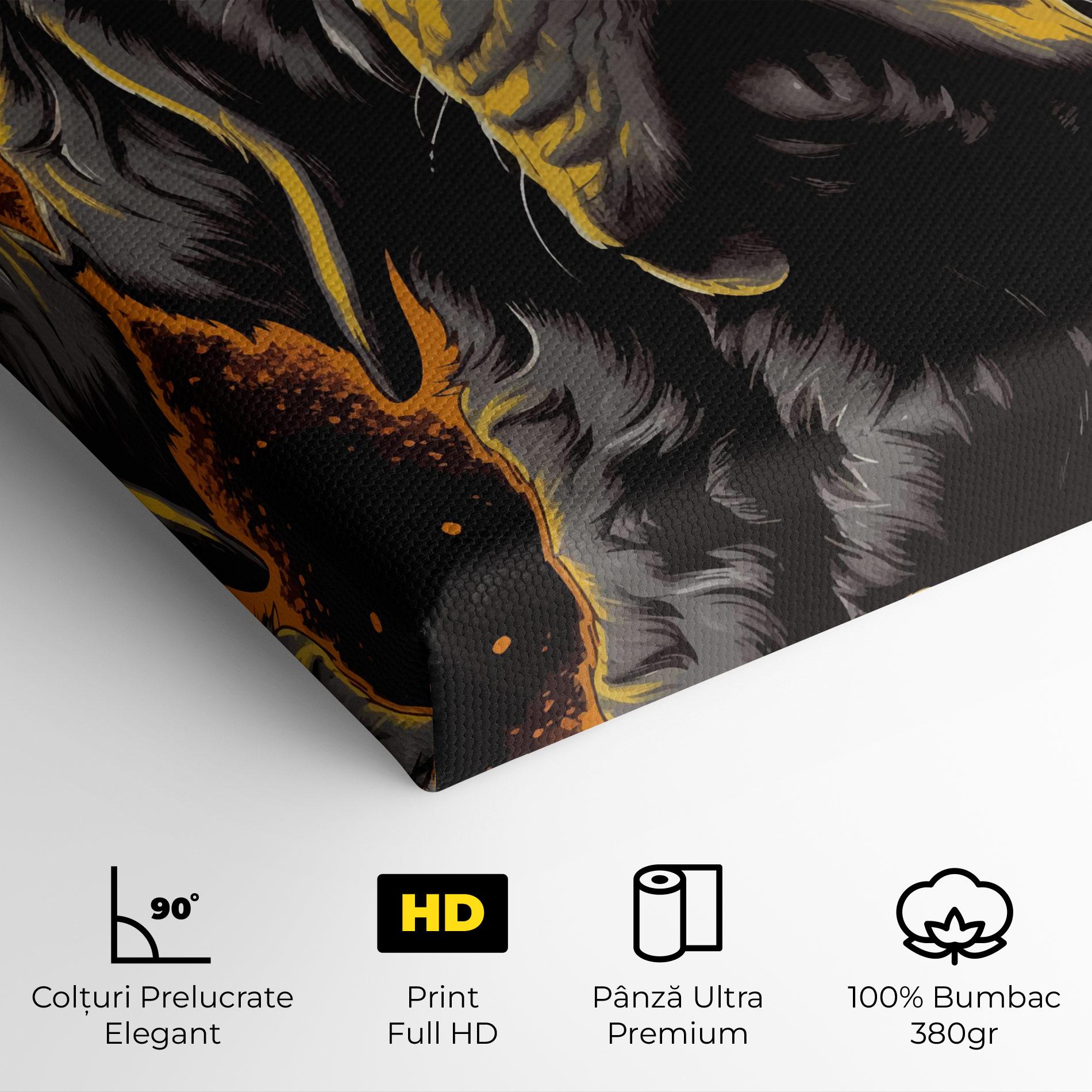 Tablou Canvas Coolest Dog mockup 4