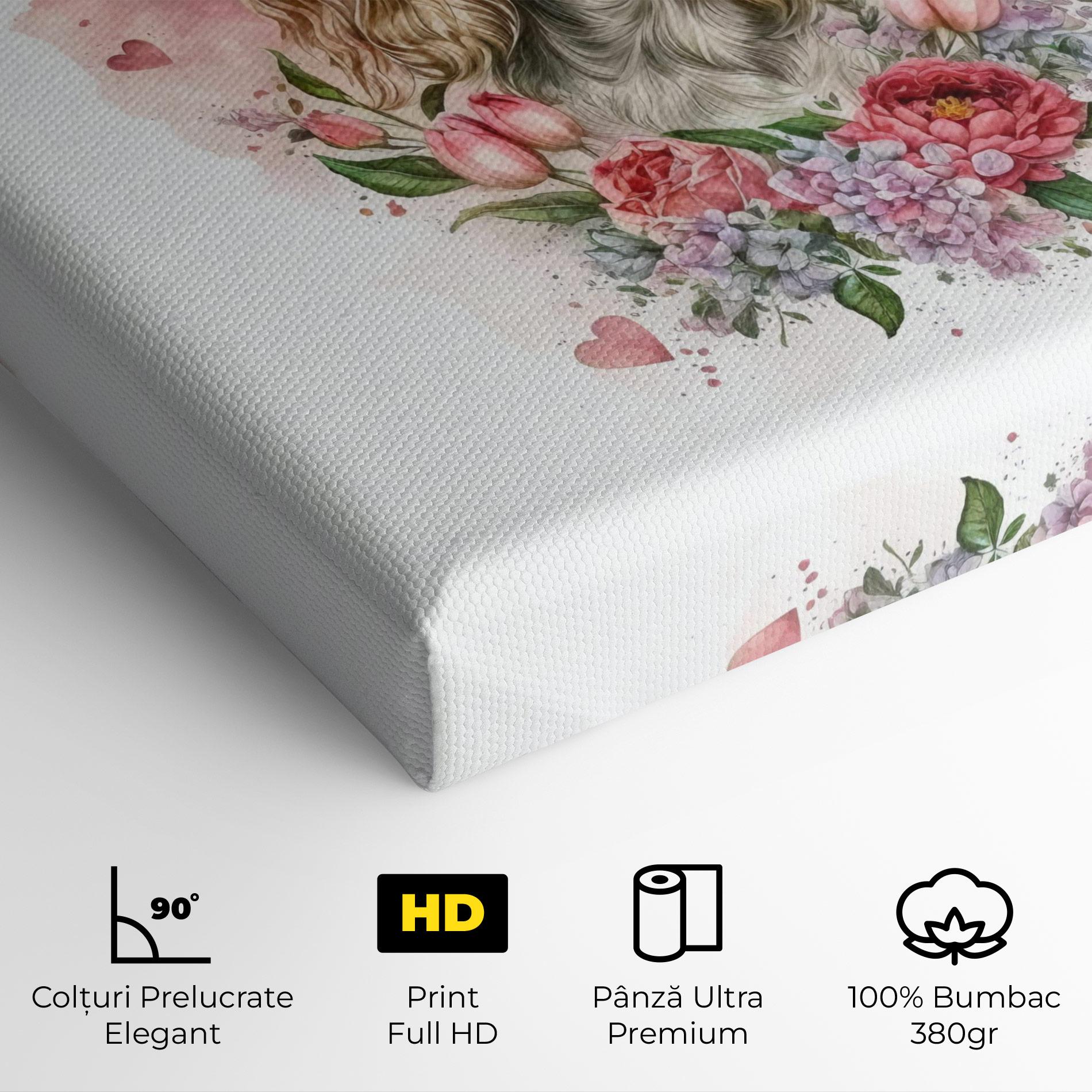 Tablou Canvas Cute Little Cocker mockup 4