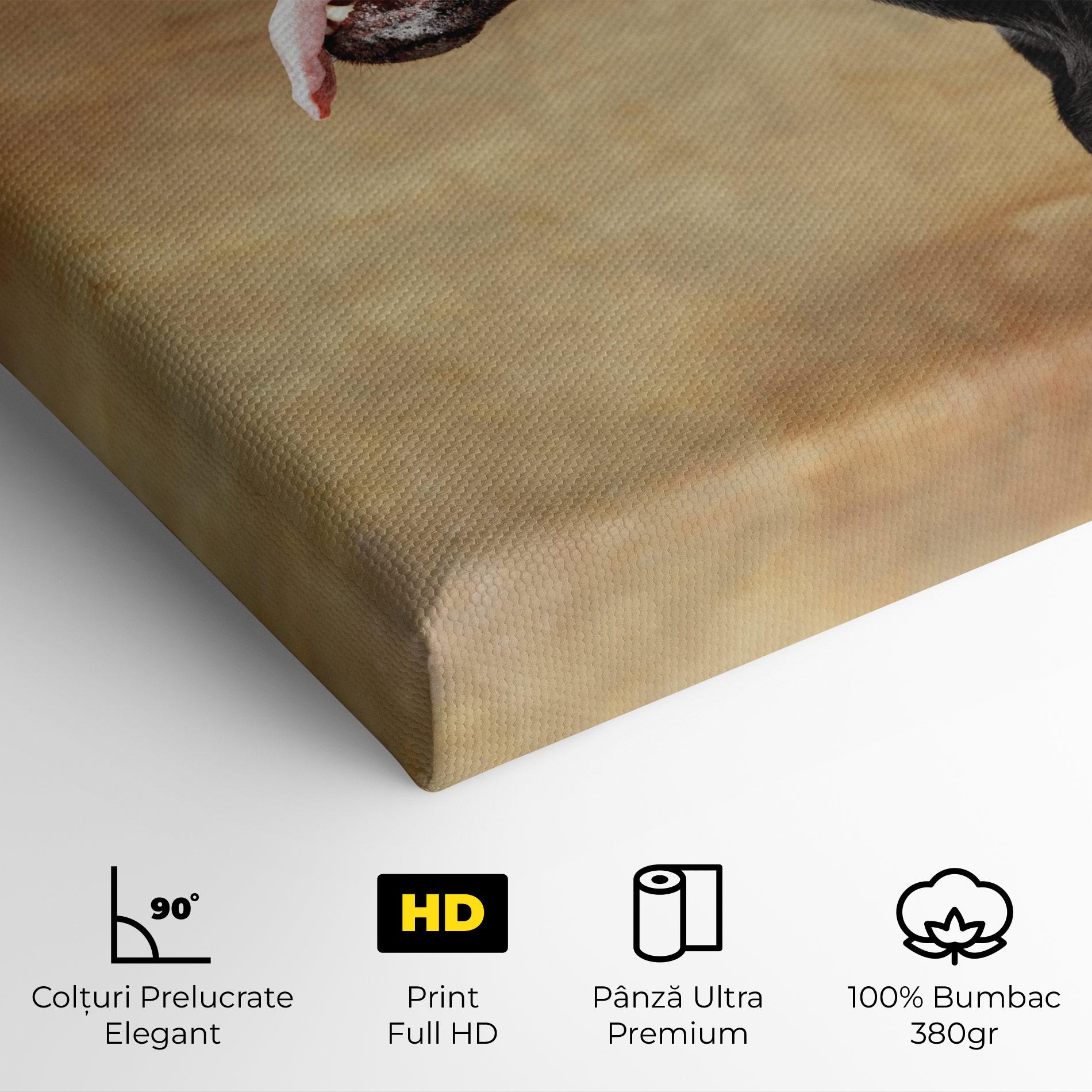 Tablou Canvas Doberman Pinscher mockup 4