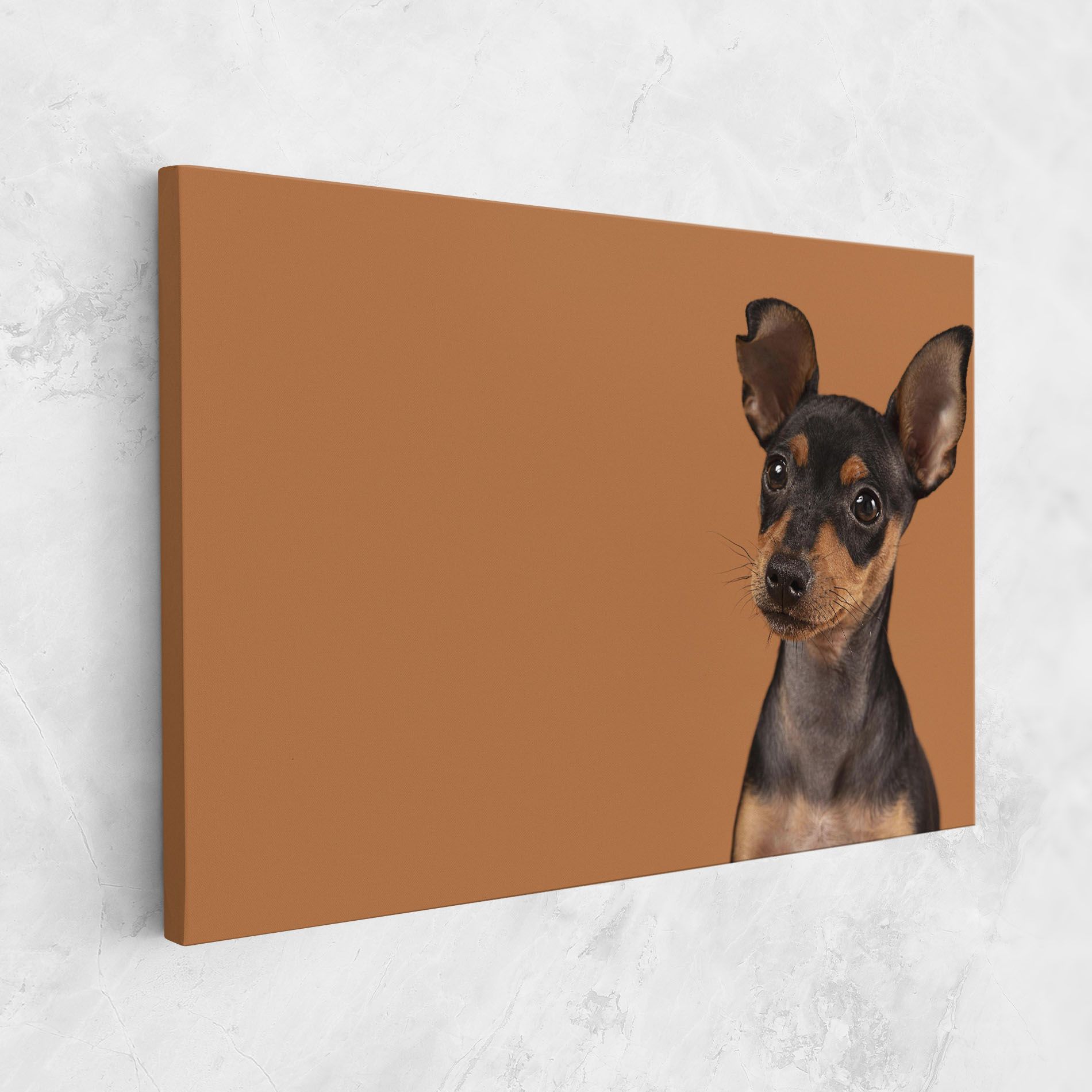 Cute Dog Portrait mockup 1