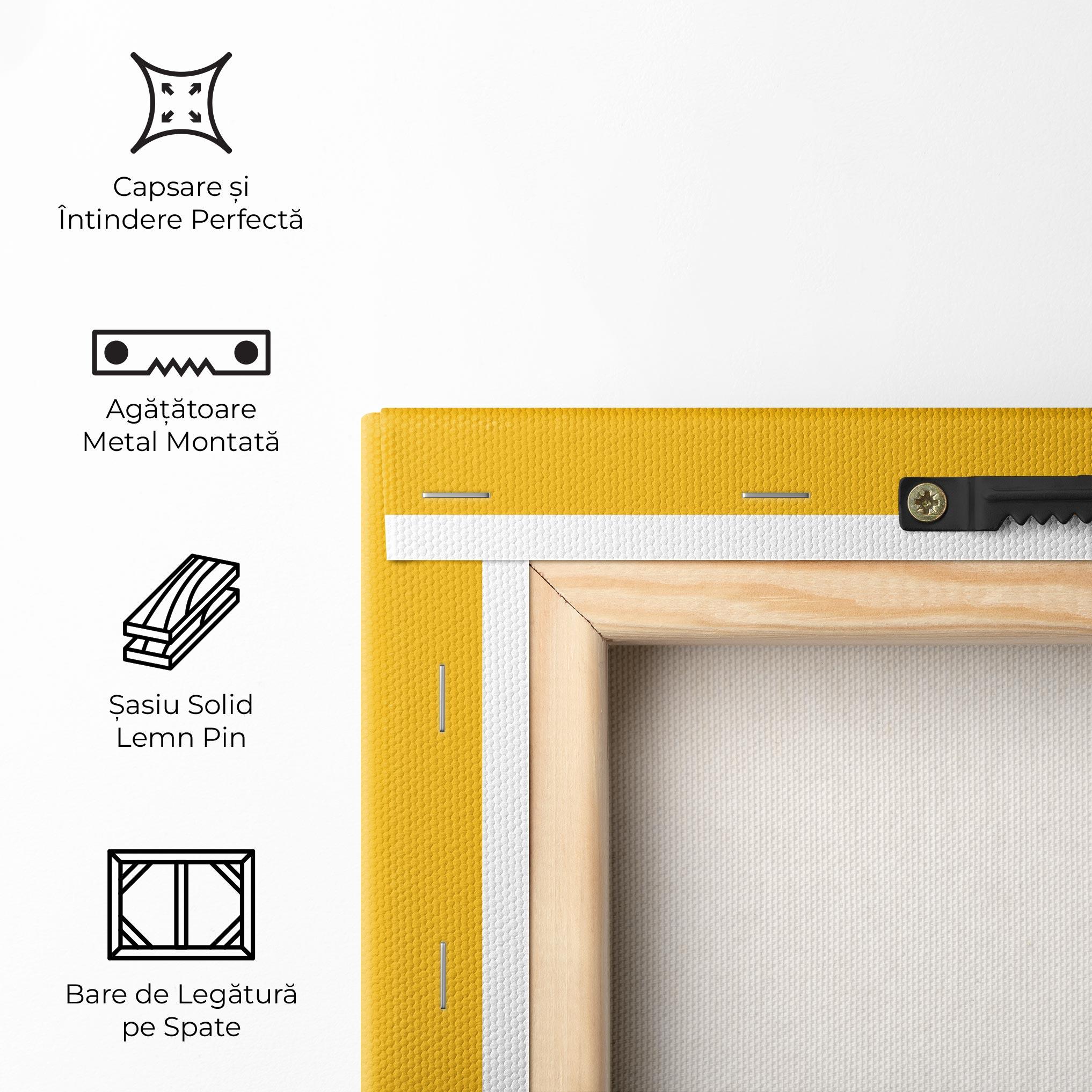 Tablou Canvas Black Pug mockup 5