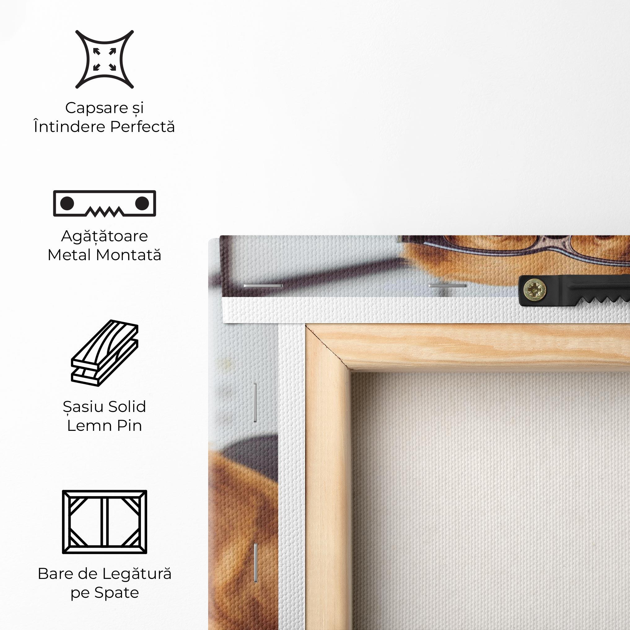Tablou Canvas Learning Dog mockup 5
