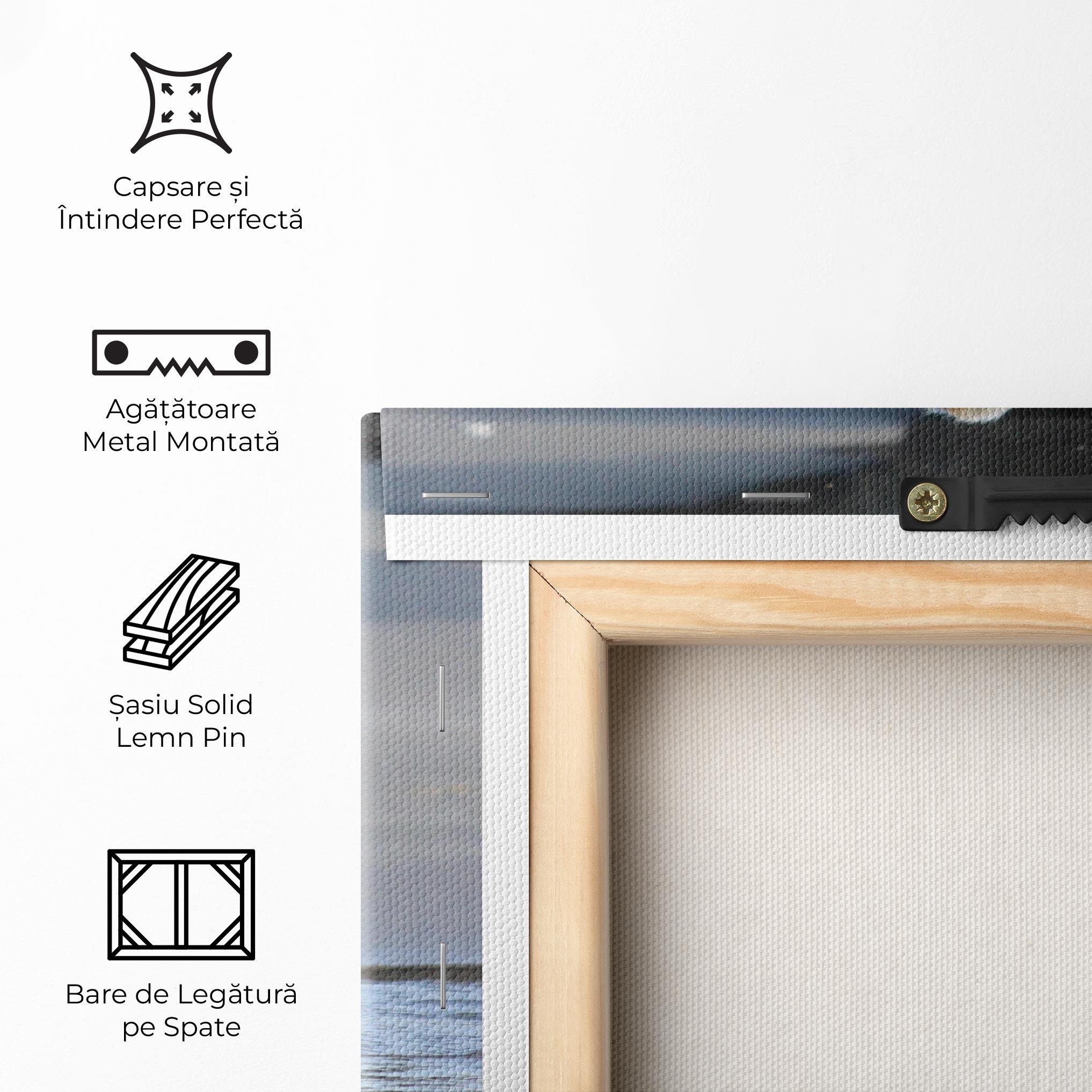 Tablou Canvas Water Pug mockup 5