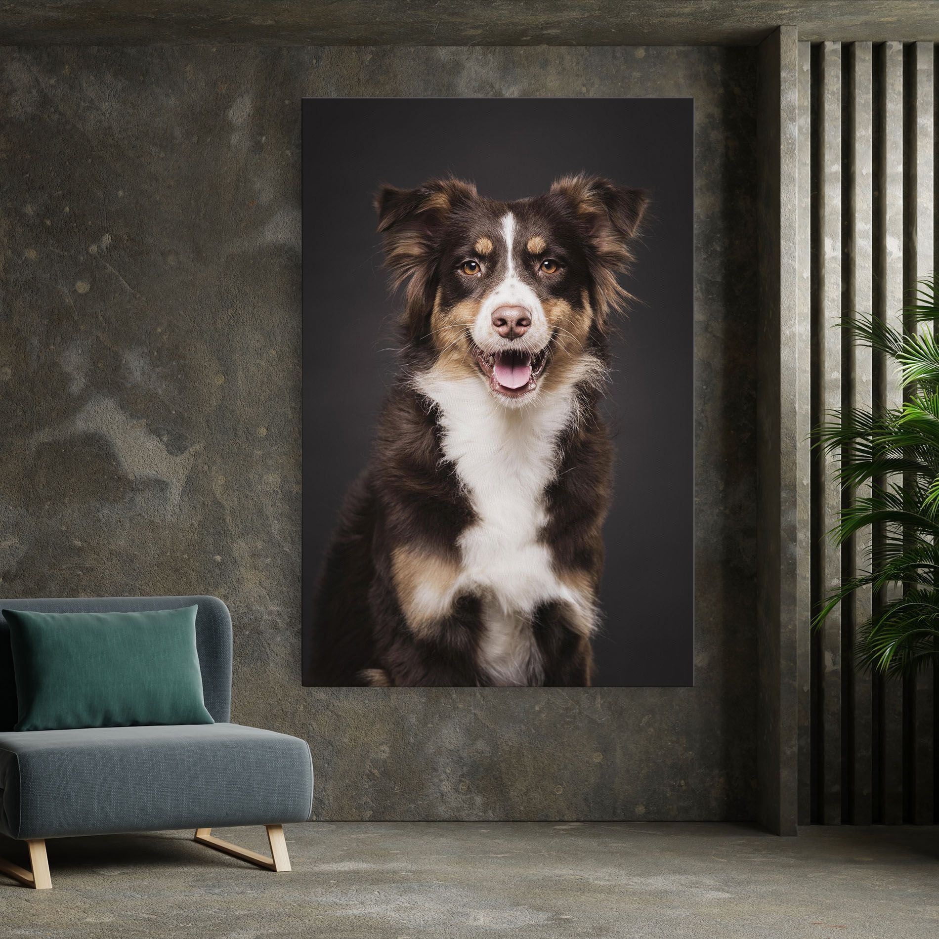 Cute Dog Sitting mockup 7