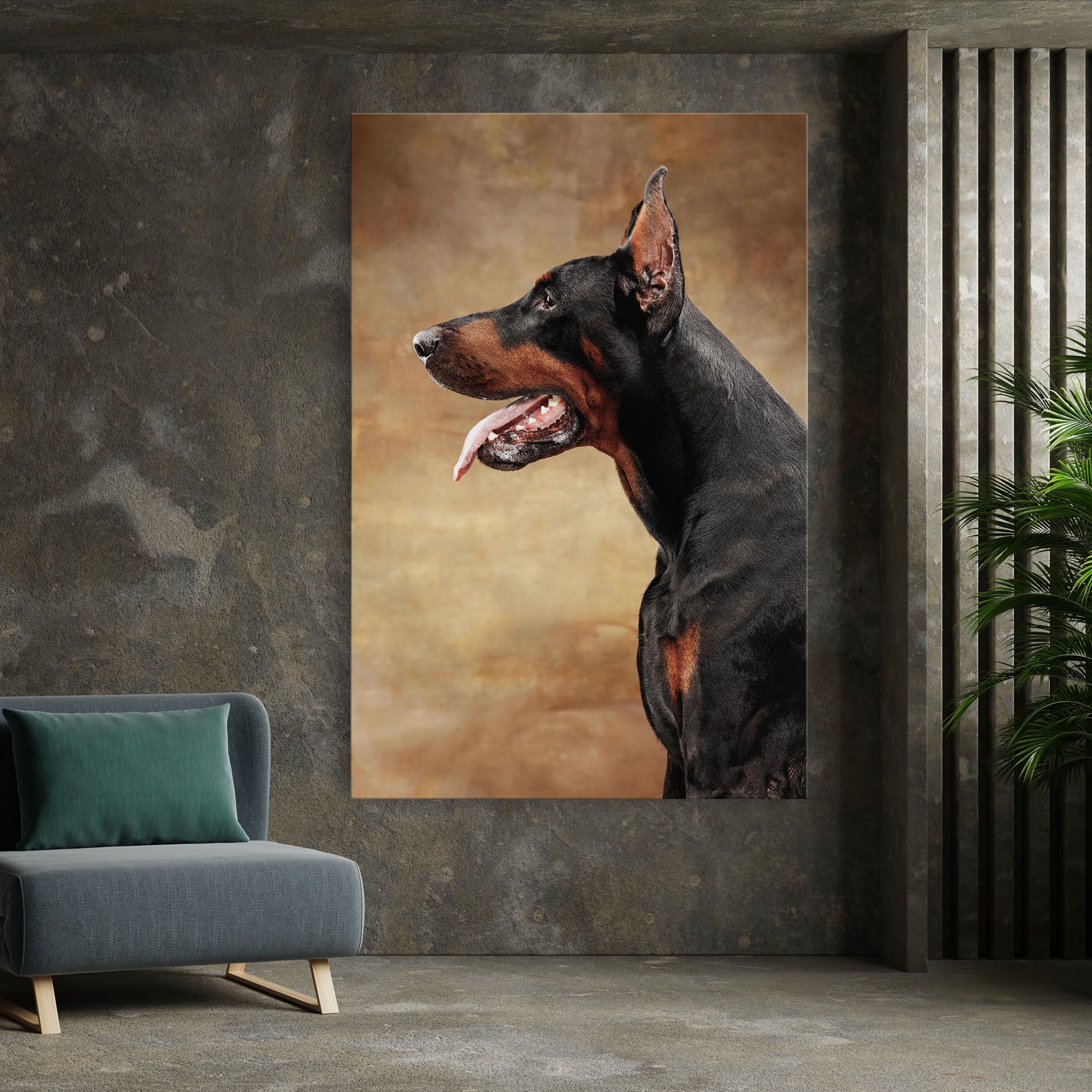 Doberman Pinscher mockup 7