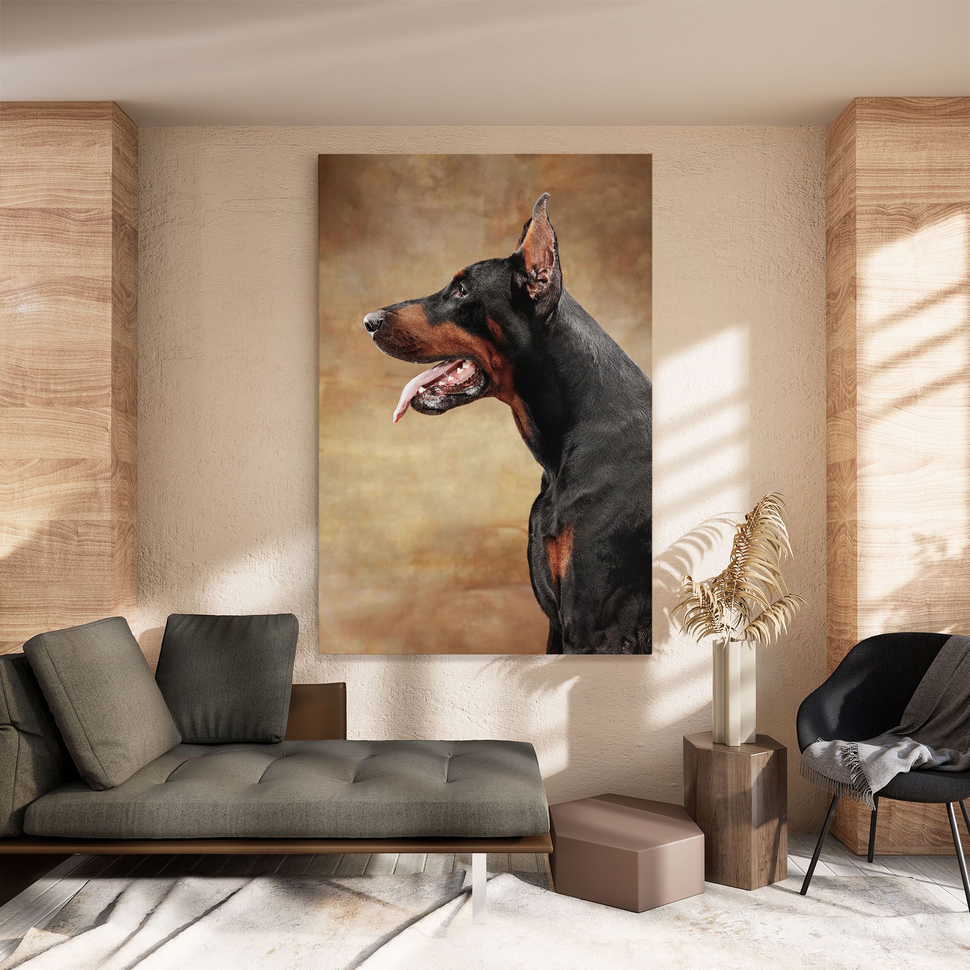 Doberman Pinscher mockup 8