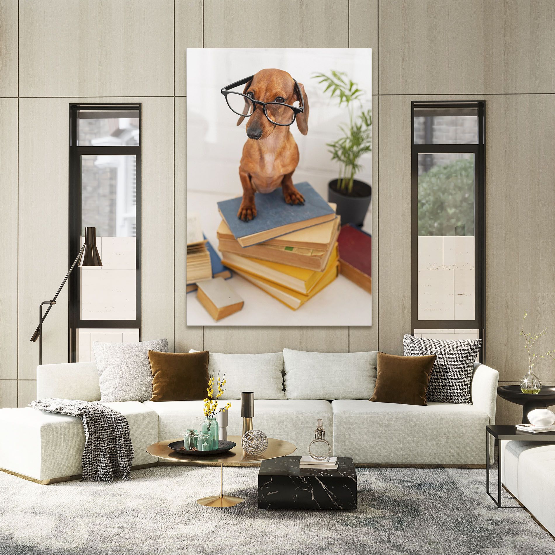 Books Cute Dog mockup 2