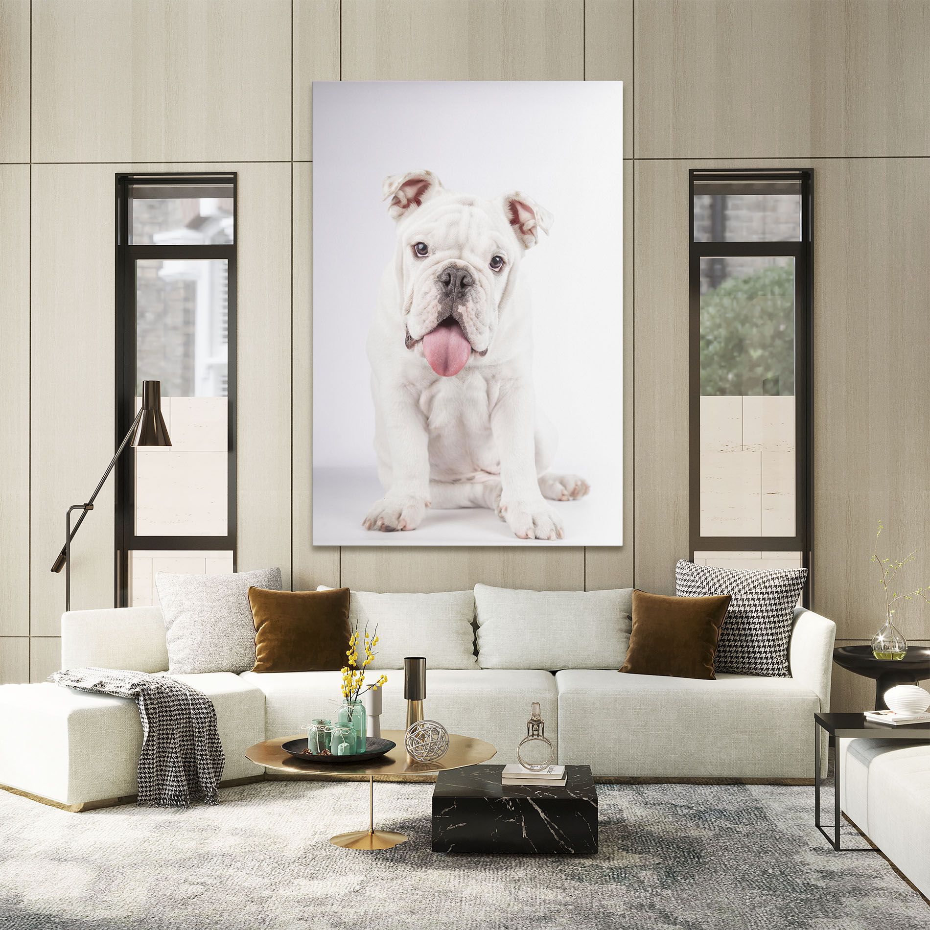 English Bulldog mockup 2