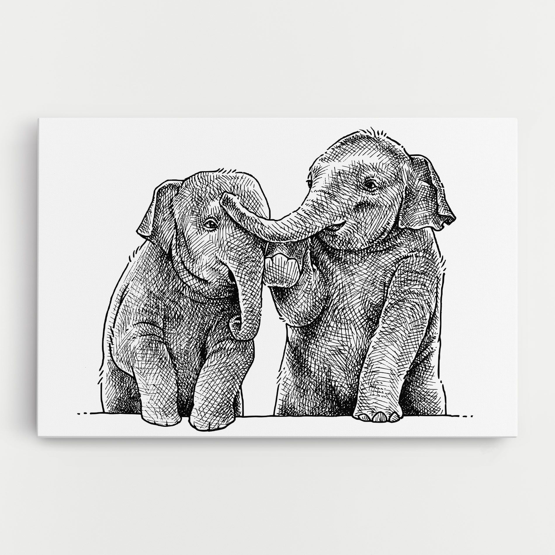 Baby Elephants mockup 0