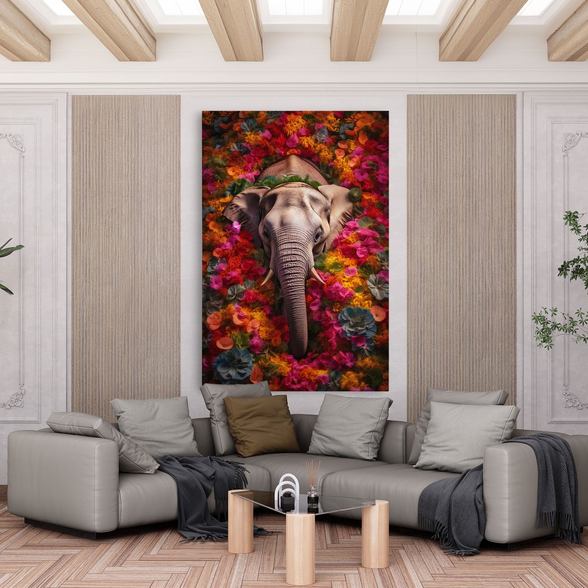 Flower Elephant mockup 6