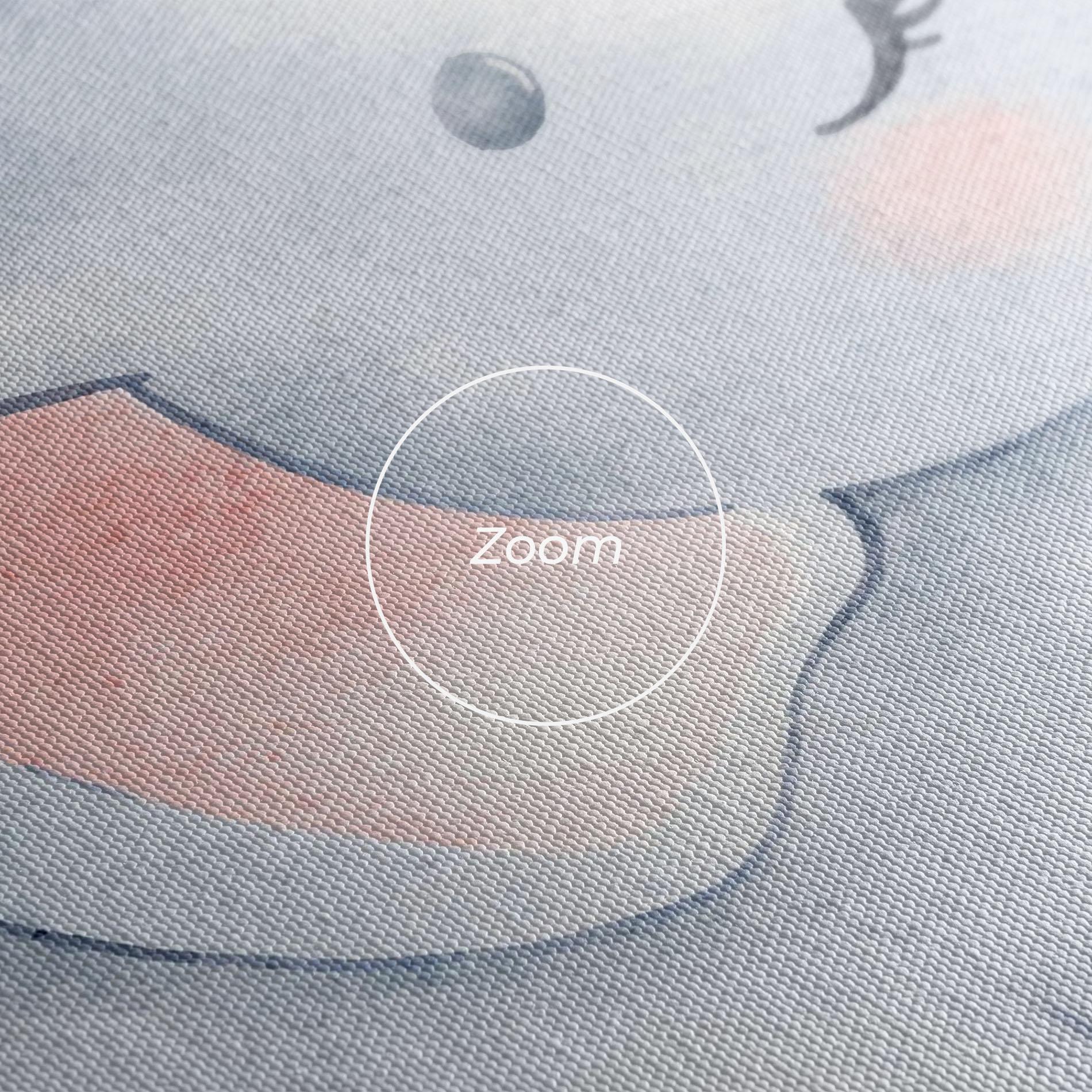 Tablou Canvas Elephant Butterfly mockup 3