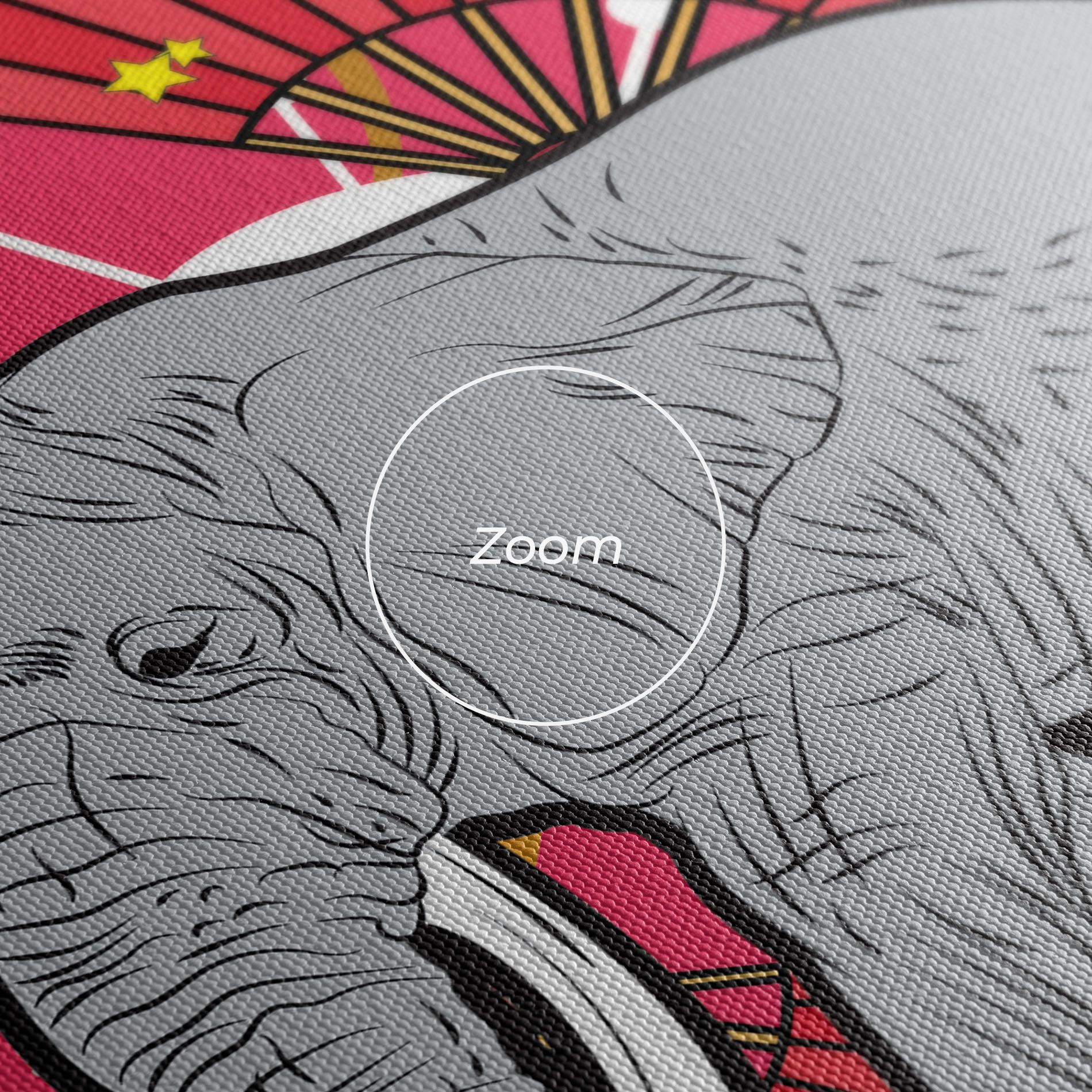 Elephant On Pink mockup 3