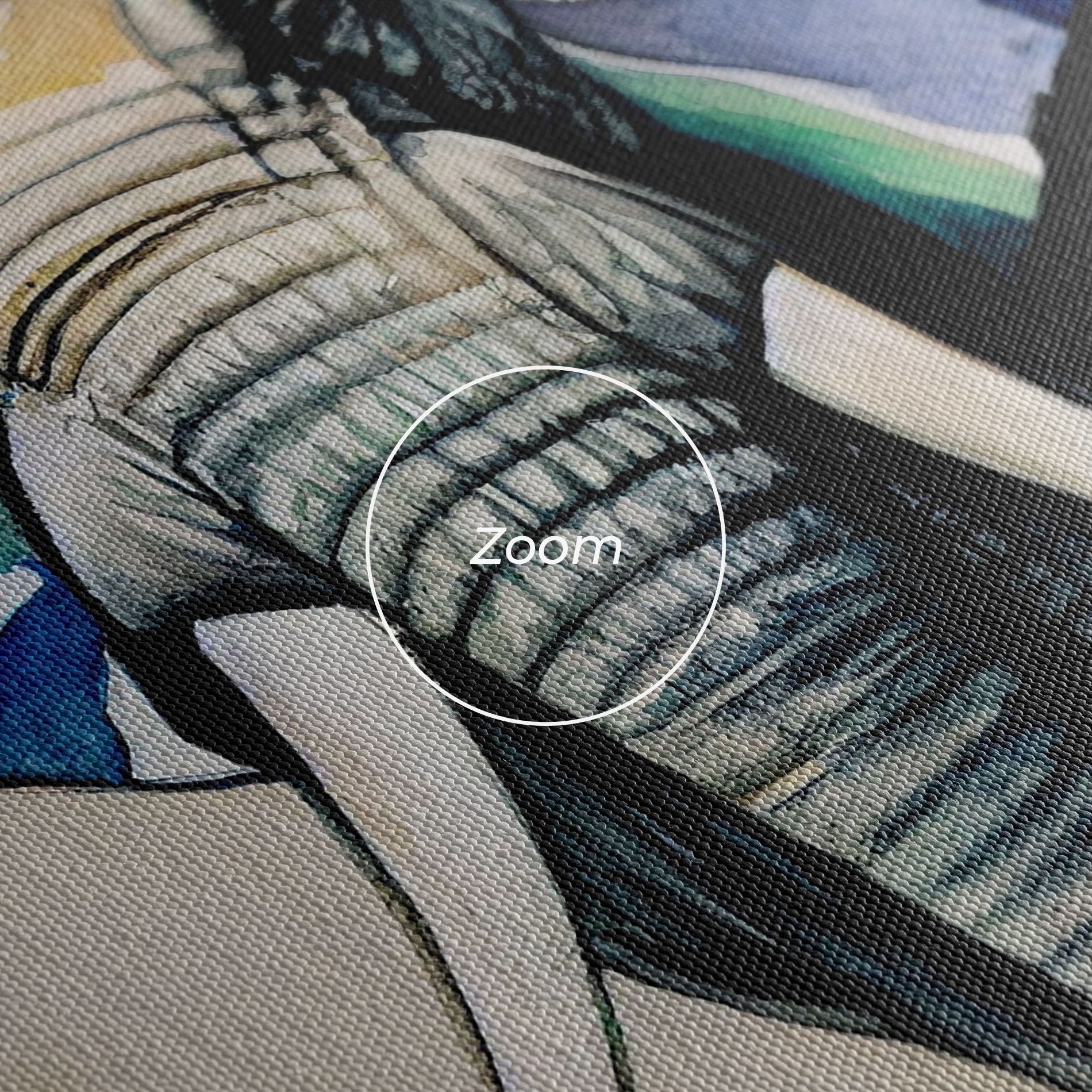 Watercolor Elephant Art mockup 3