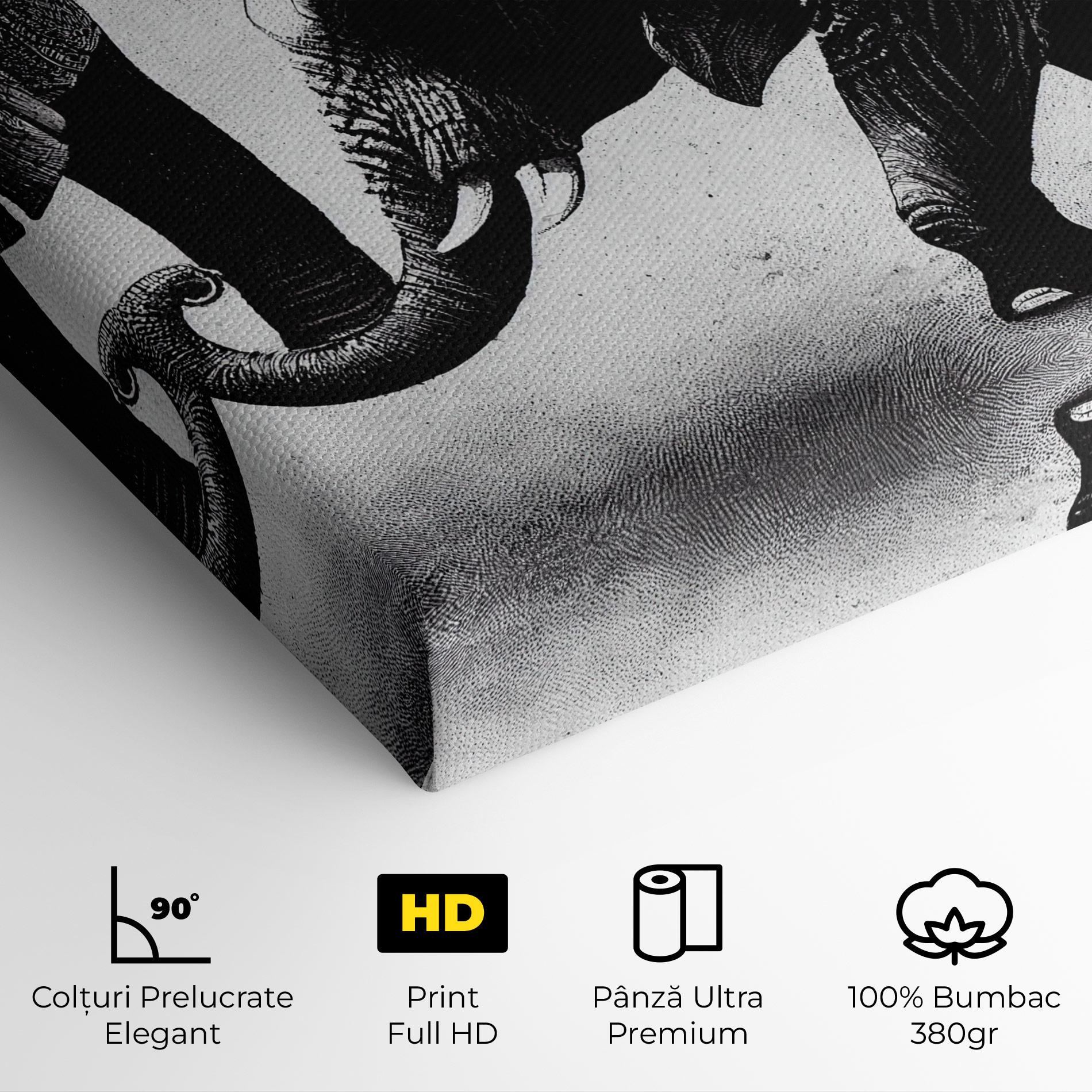 Tablou Canvas Baby Elephant mockup 4
