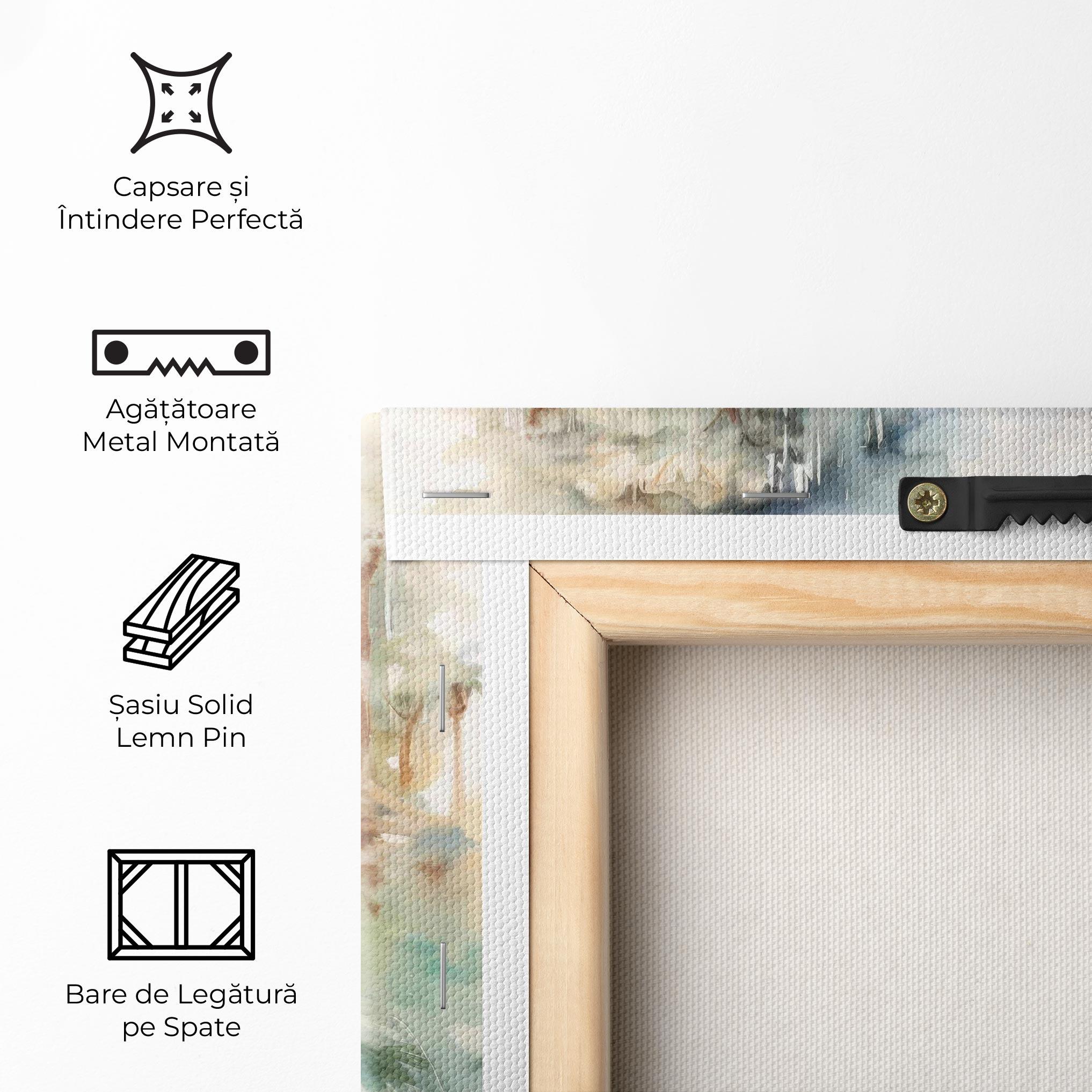 Tablou Canvas Wild Watercolor Elephant mockup 5