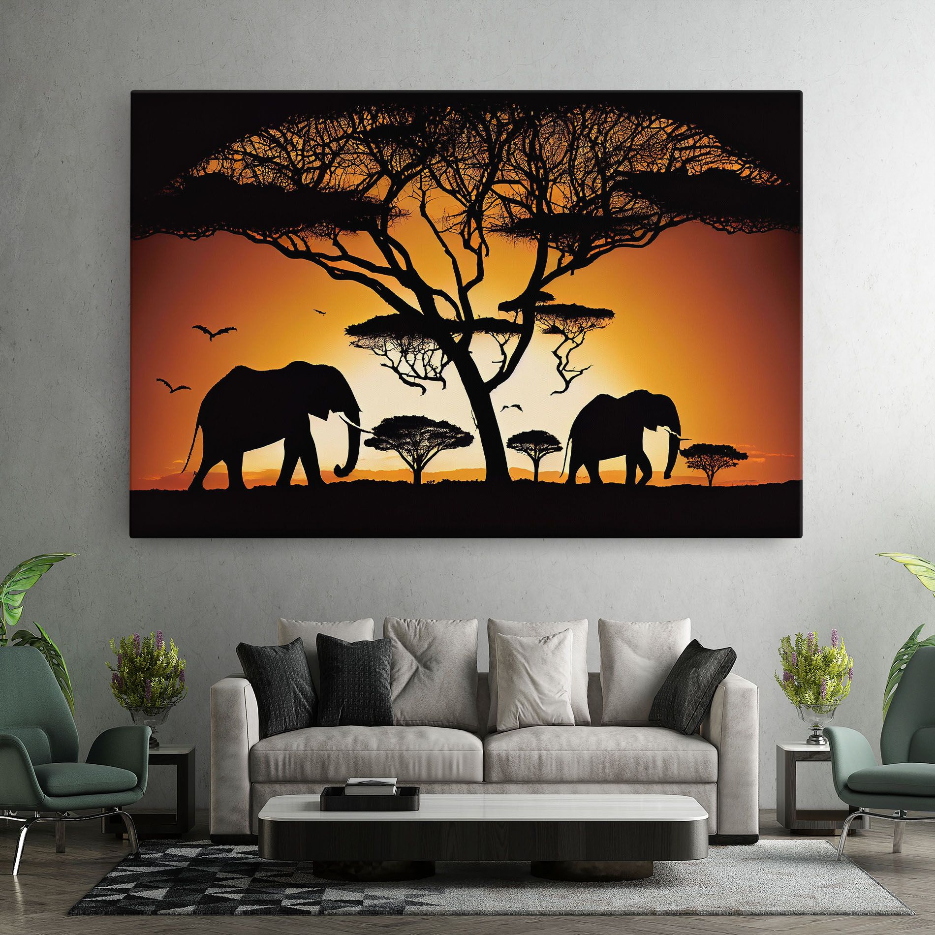 Sunset Silhouette mockup 7