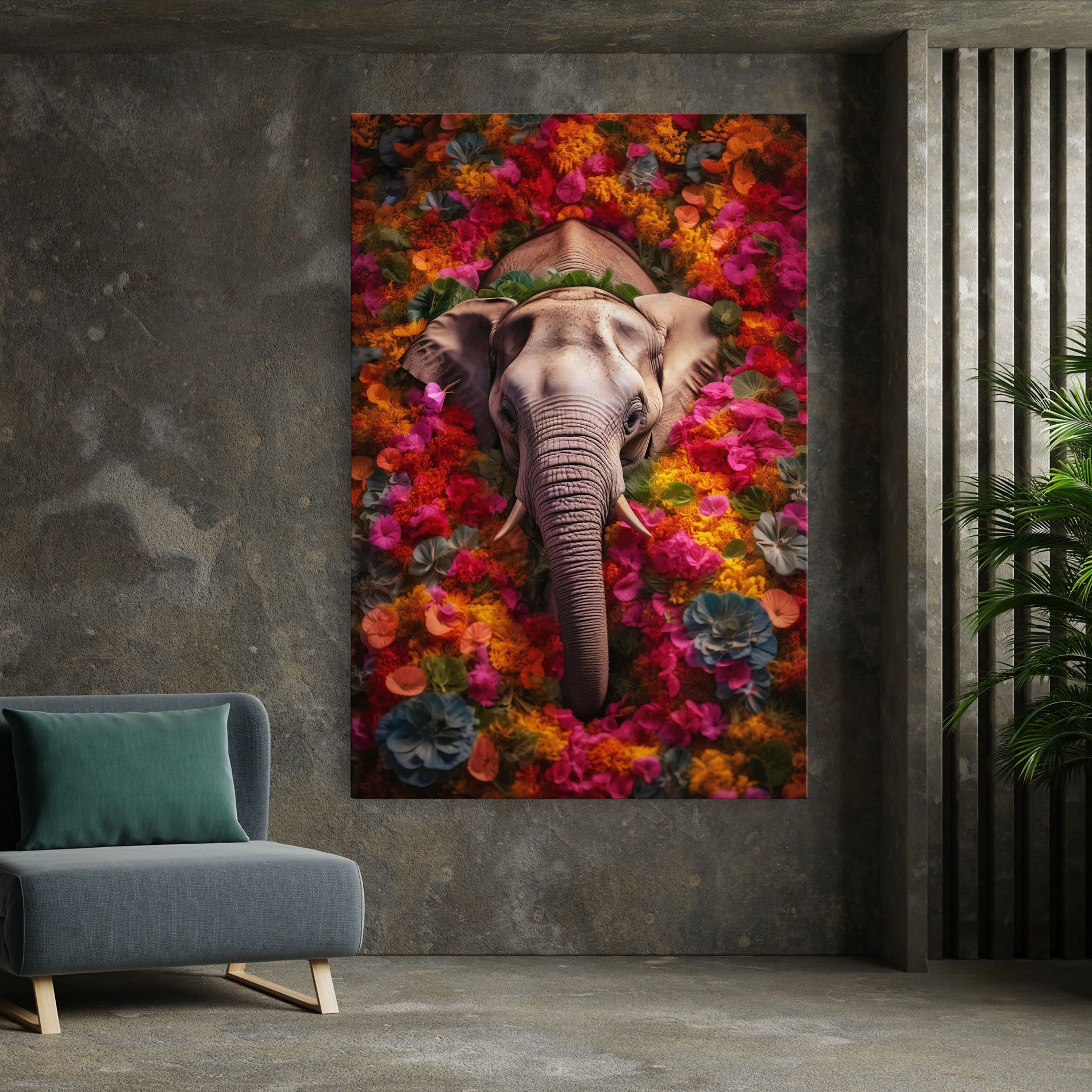 Flower Elephant mockup 7