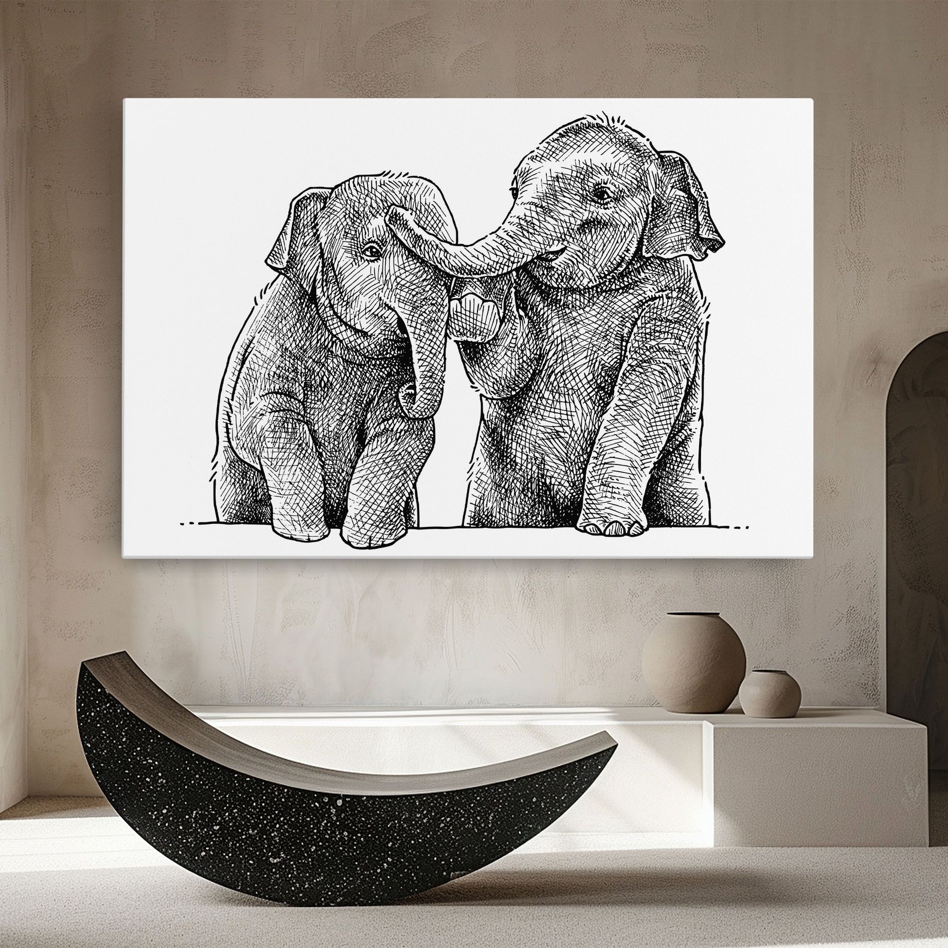 Baby Elephants mockup 8