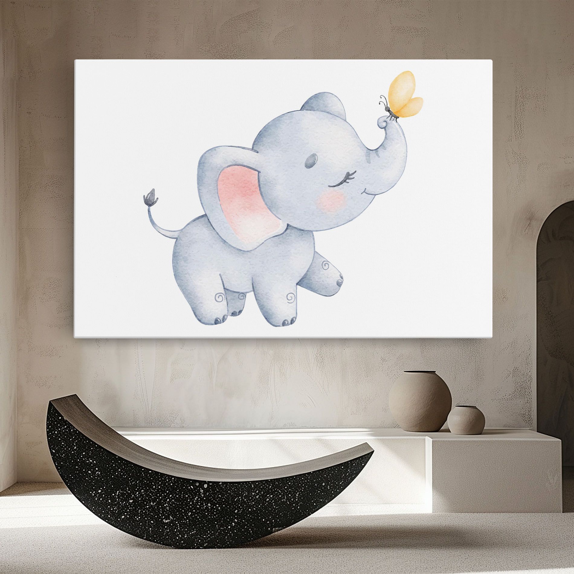 Elephant Butterfly mockup 8