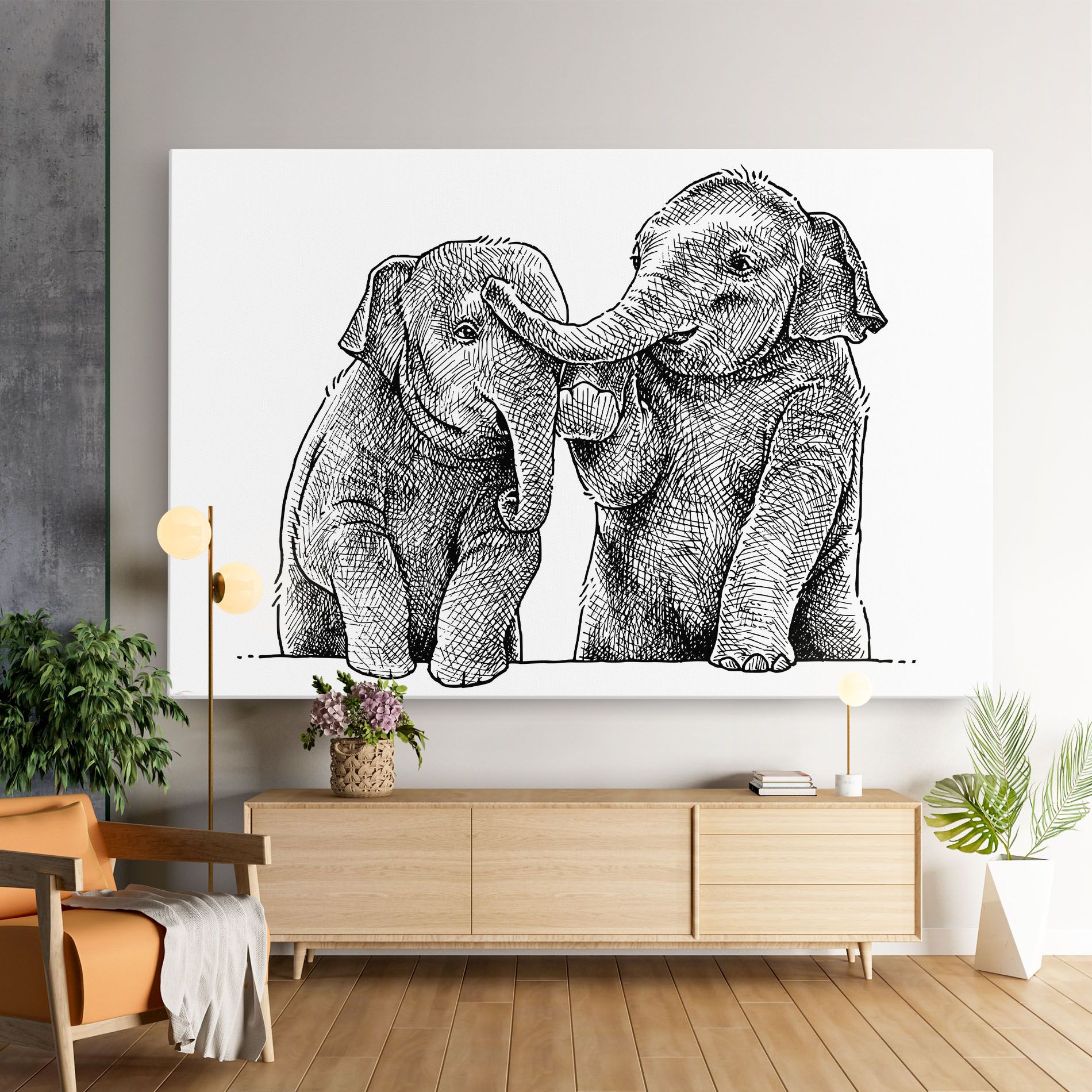 Baby Elephants mockup 9