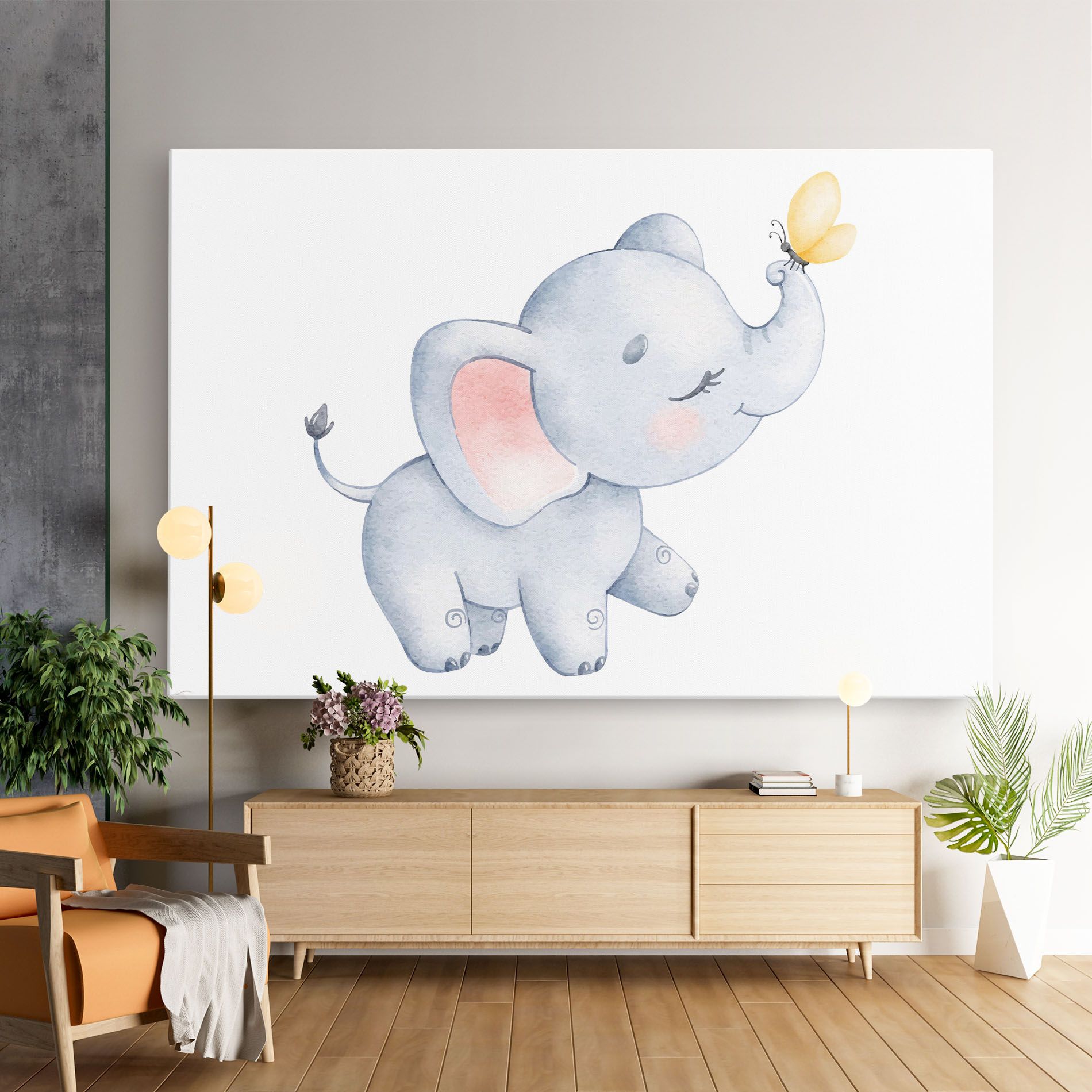 Elephant Butterfly mockup 9
